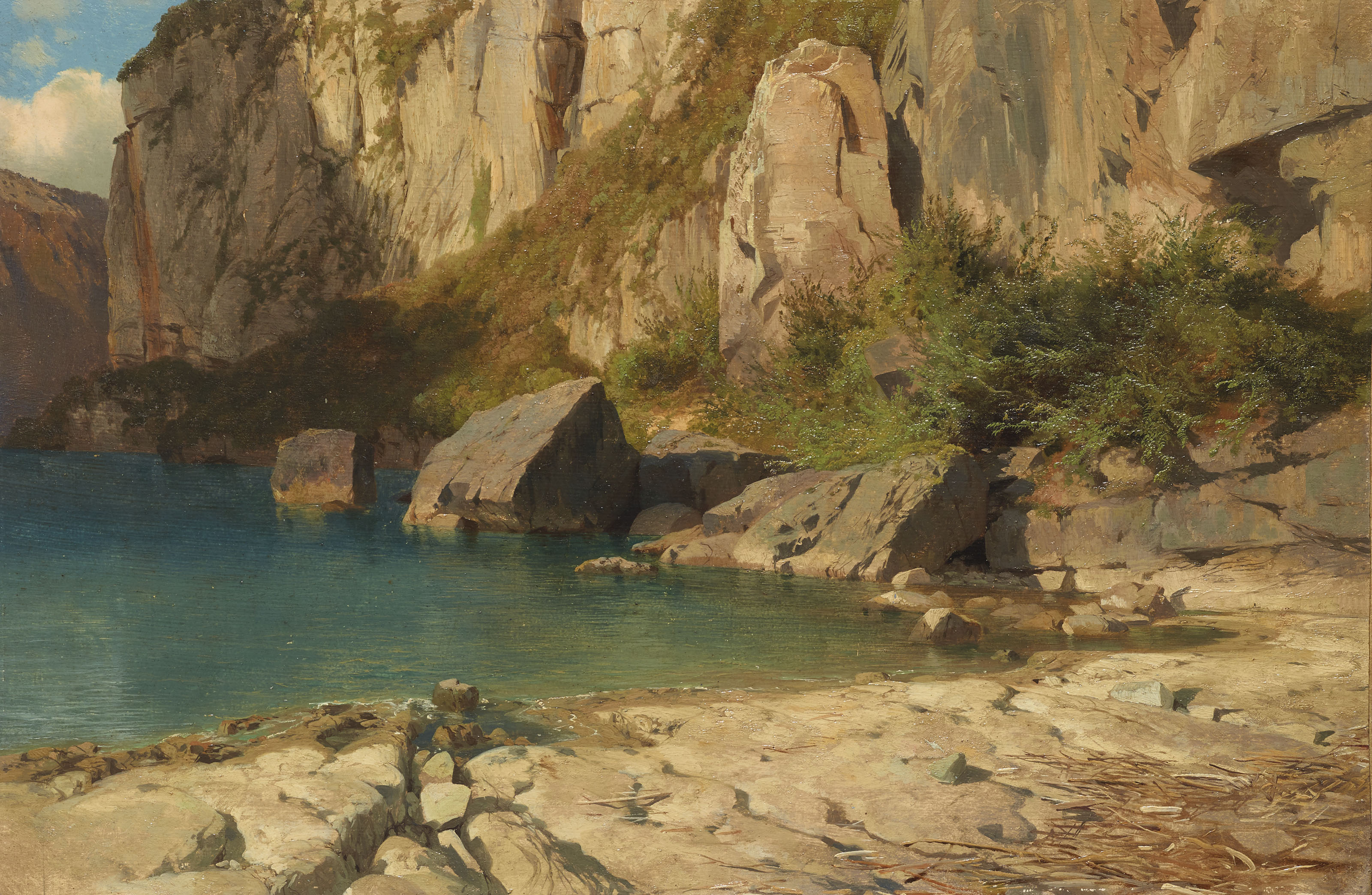 Alexandre Calame Lose in unserem Preisarchiv LotSearch