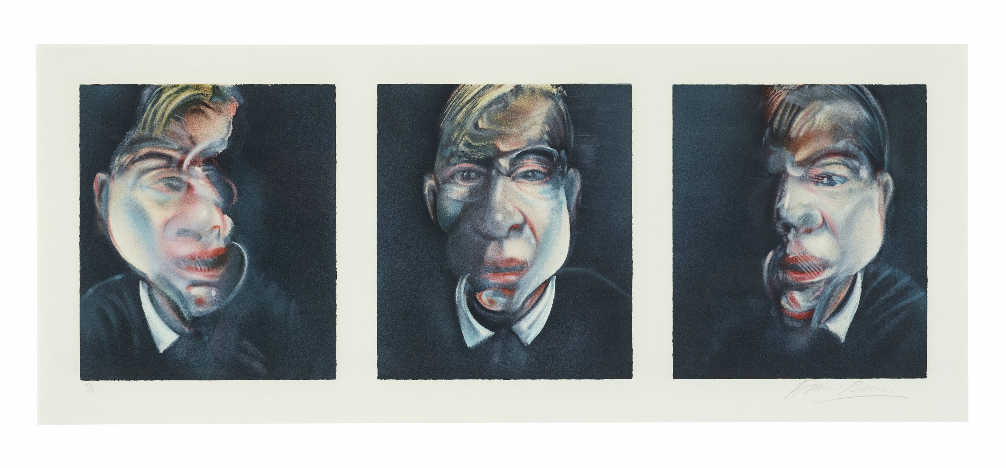 Three Studies for a Self-Portrait