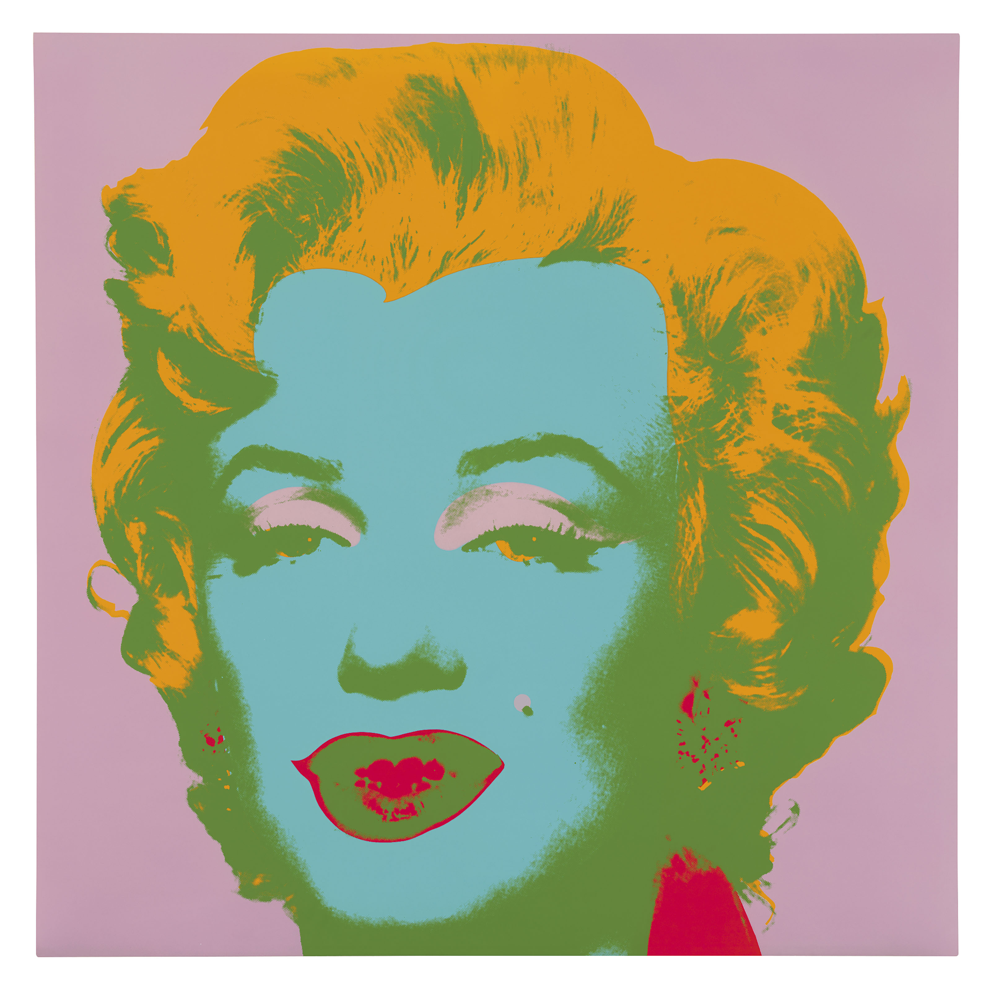 Andy Warhol (1928-1987), Marilyn Monroe, 1967. Screenprint in colours on wove paper, initialled and dated in pencil&nbsp;verso, stamp numbered 65/250. 36 x 36 in (91.5 x 91.5 cm).&nbsp;Estimate: &pound;80,000-120,000. Offered in Prints &amp; Multiples on 18 March 2020 at Christie&rsquo;s in London