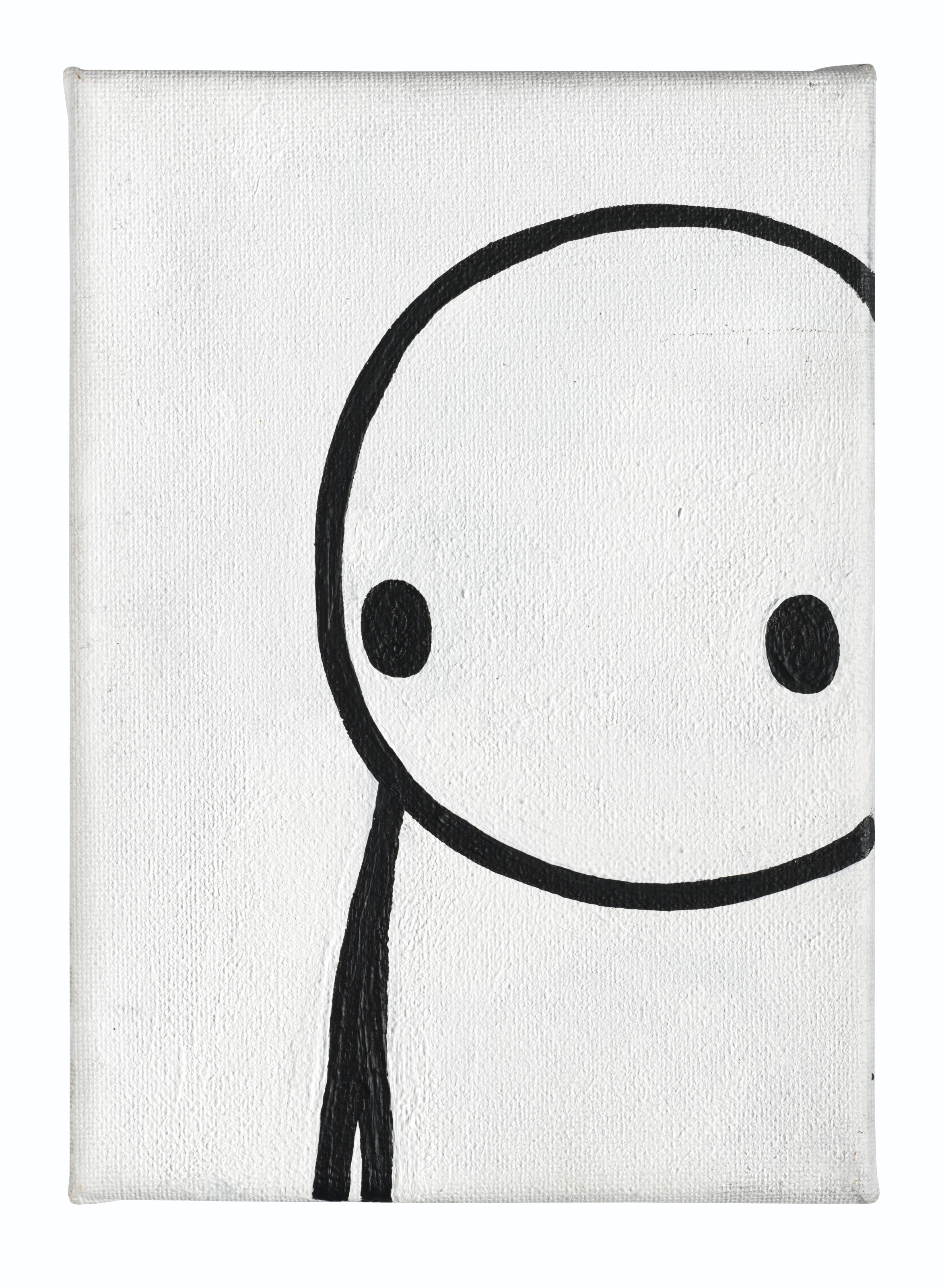Stik (b. 1979), In Conversation (maquette), 2013.&nbsp;Acrylic on canvas. 8⅛&nbsp;x 5⅞&nbsp;x 4&frac12; in (20.8 x 14.8 x 11.5 cm). Estimate: &pound;12,000-18,000. Offered in Prints &amp; Multiples on 18 March 2020 at Christie&rsquo;s in London