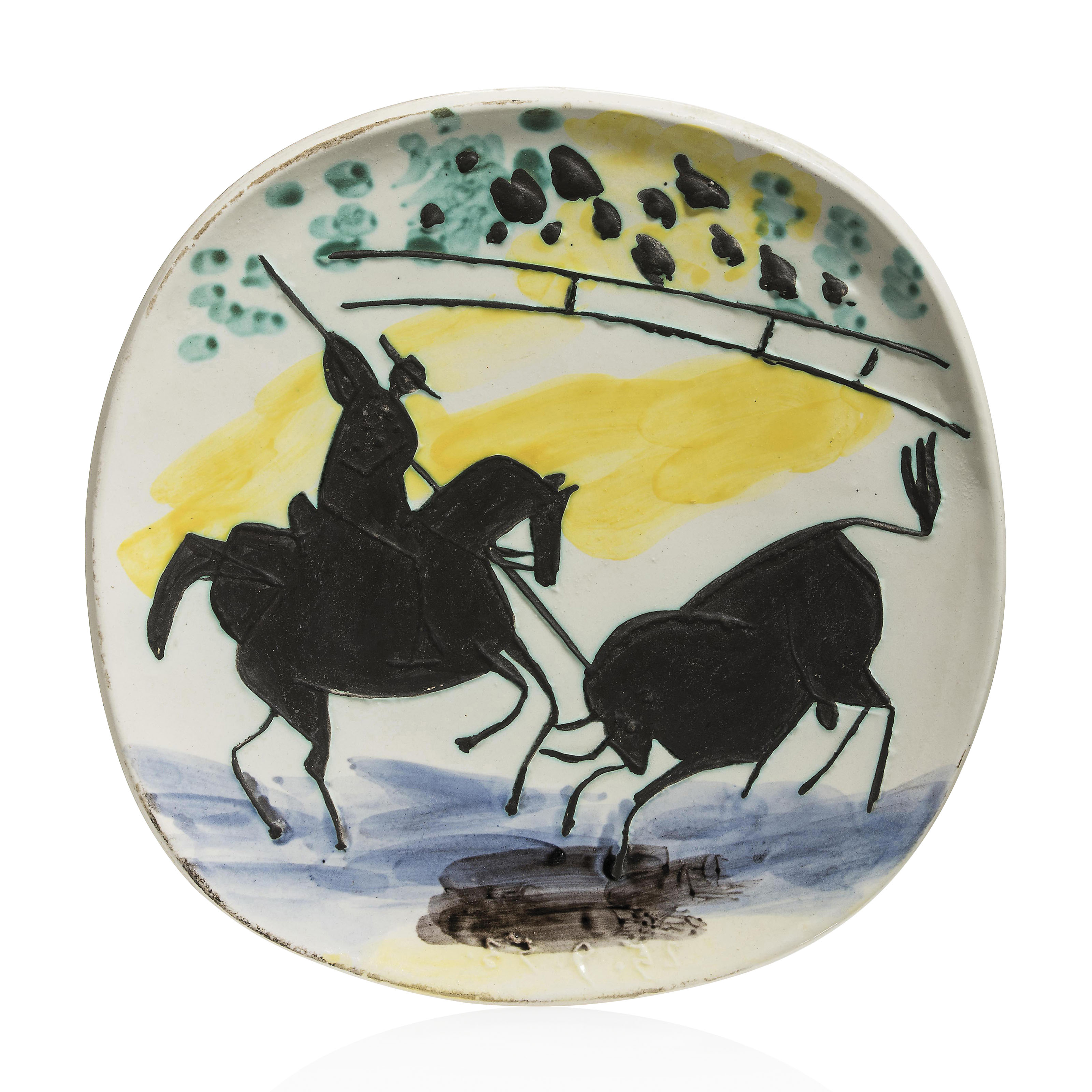 Pablo Picasso - Pablo Picasso 'Picador et taureau' Ramié 197 For Sale
