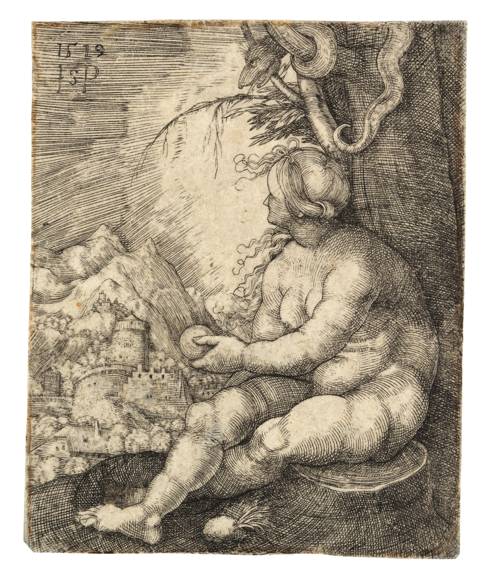 HANS SEBALD BEHAM (1500-1550), Eve seated | Christie’s