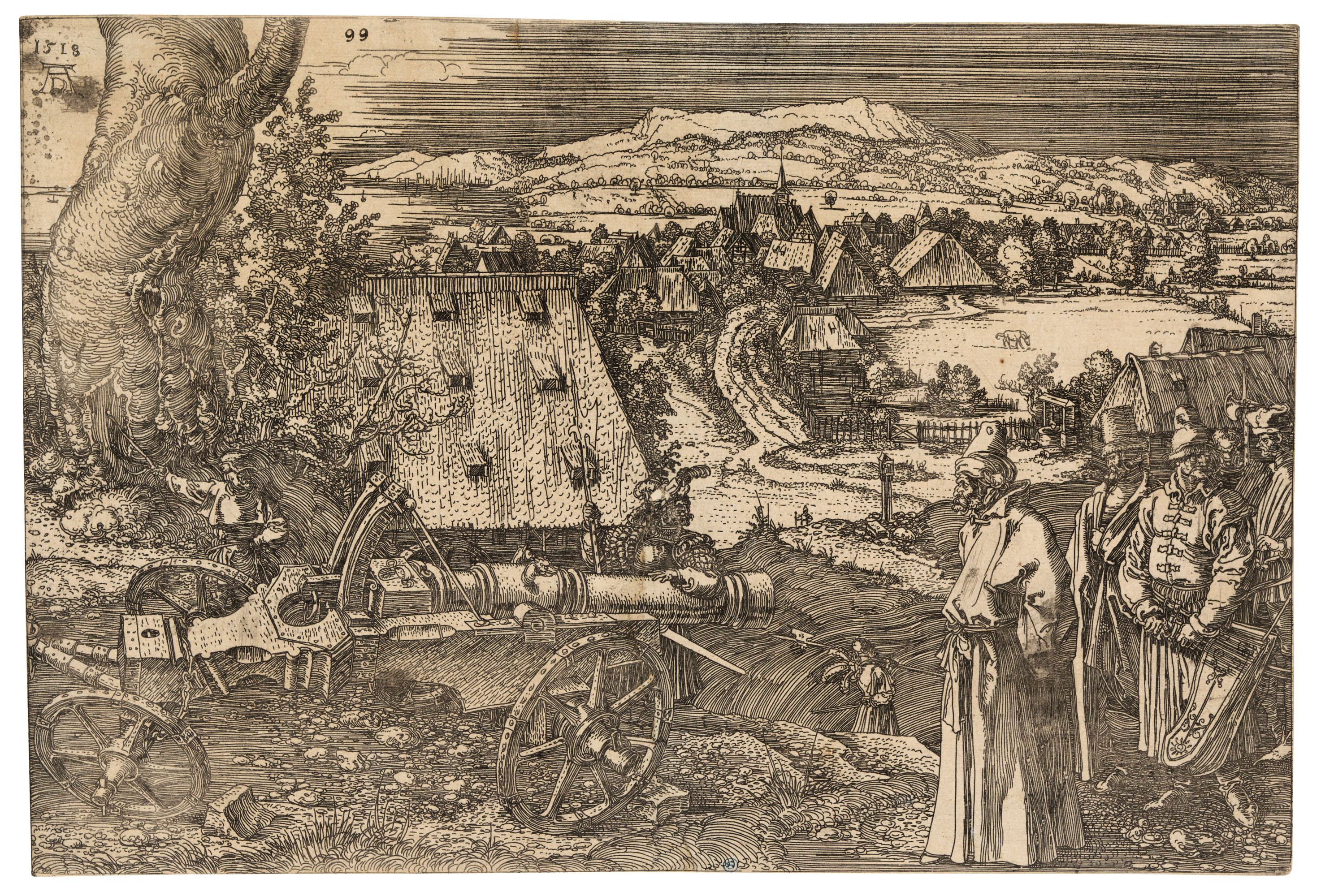 ALBRECHT DÜRER (1471-1528), The Landscape with the Cannon | Christie's