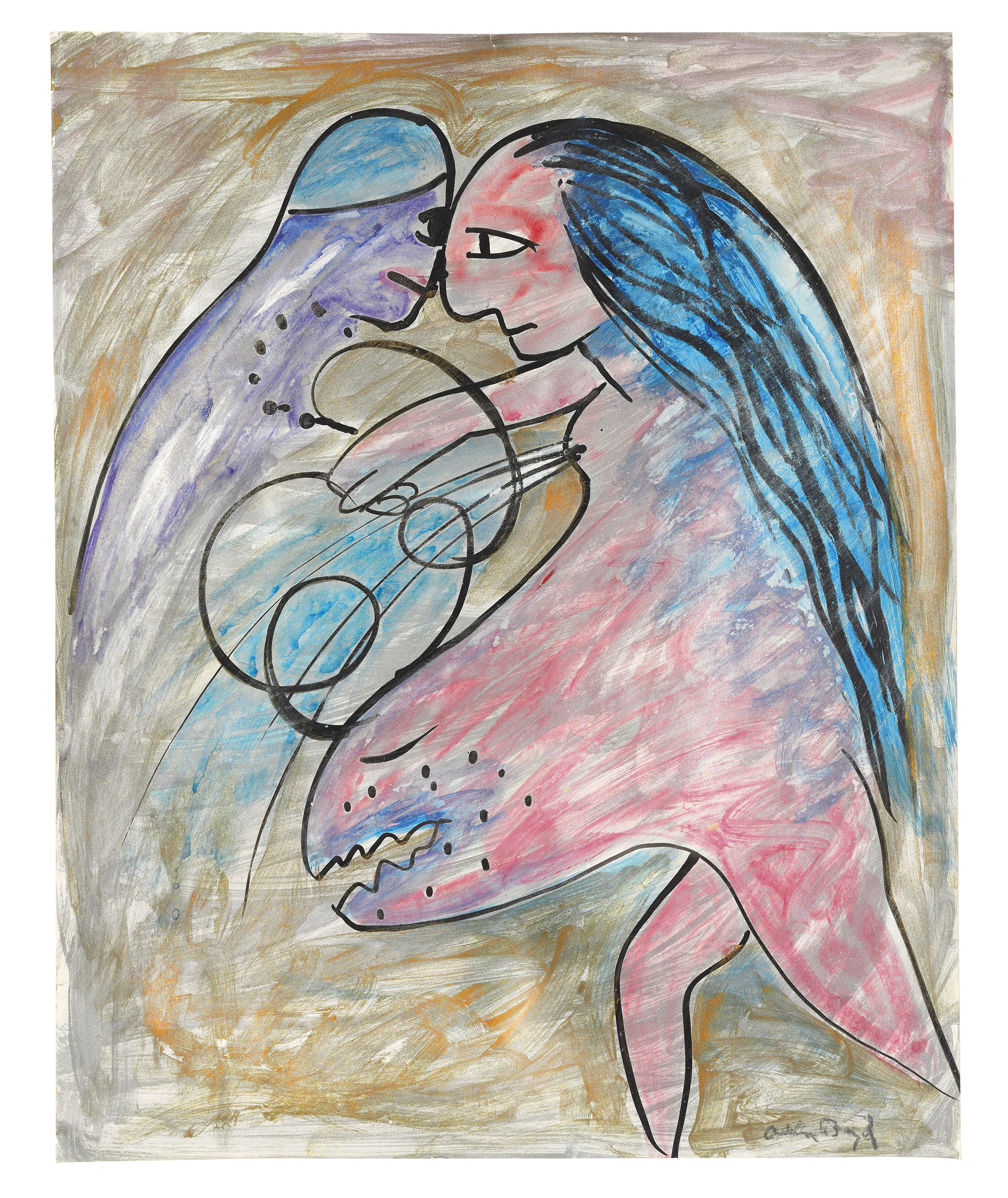 Arthur Merric Bloomfield Boyd (1920-1999), Two figures | Christie’s