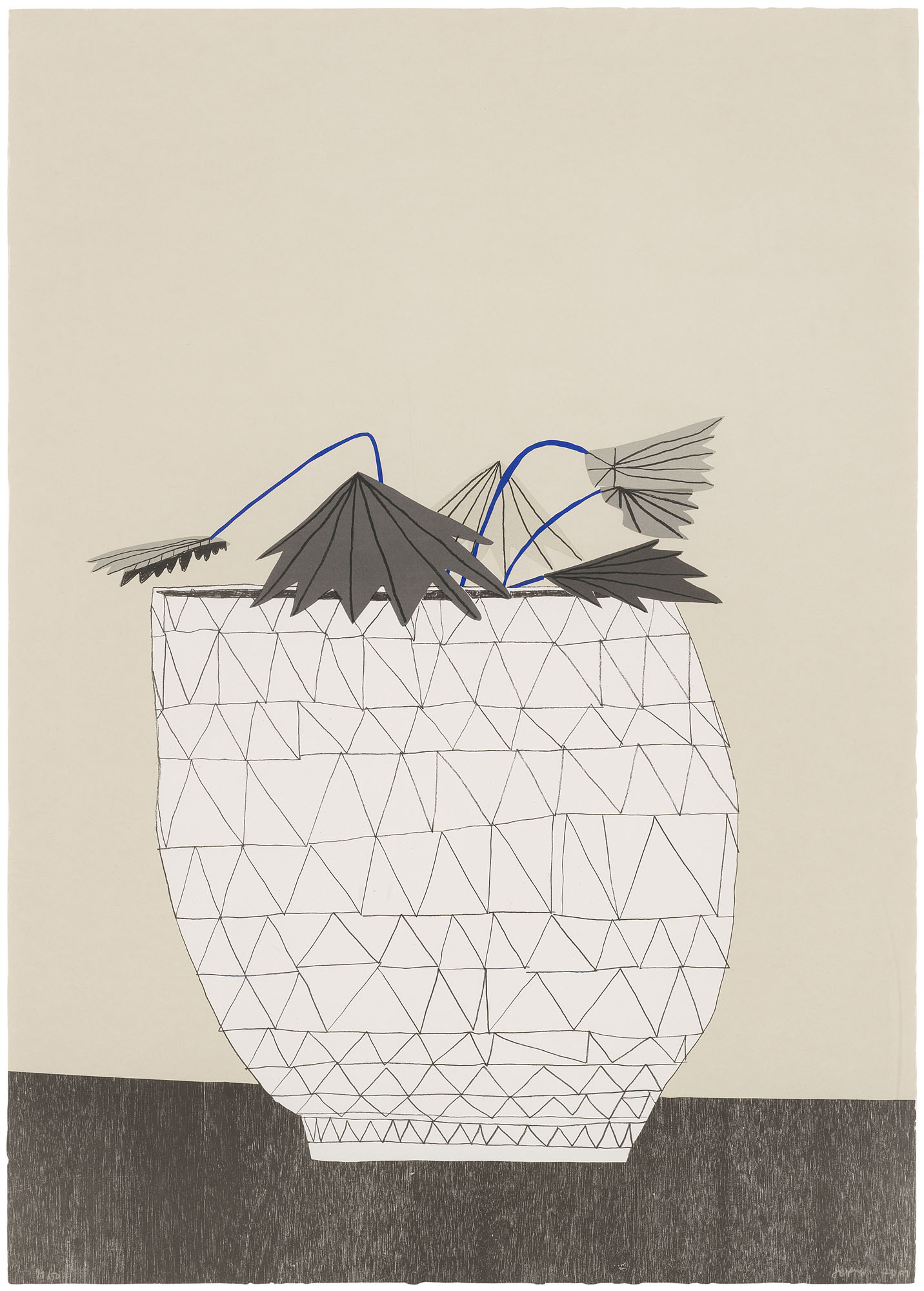 princess polly baby blue dress Black Dress (portfolio of nine) by Alex Katz – SINGULART main image 1