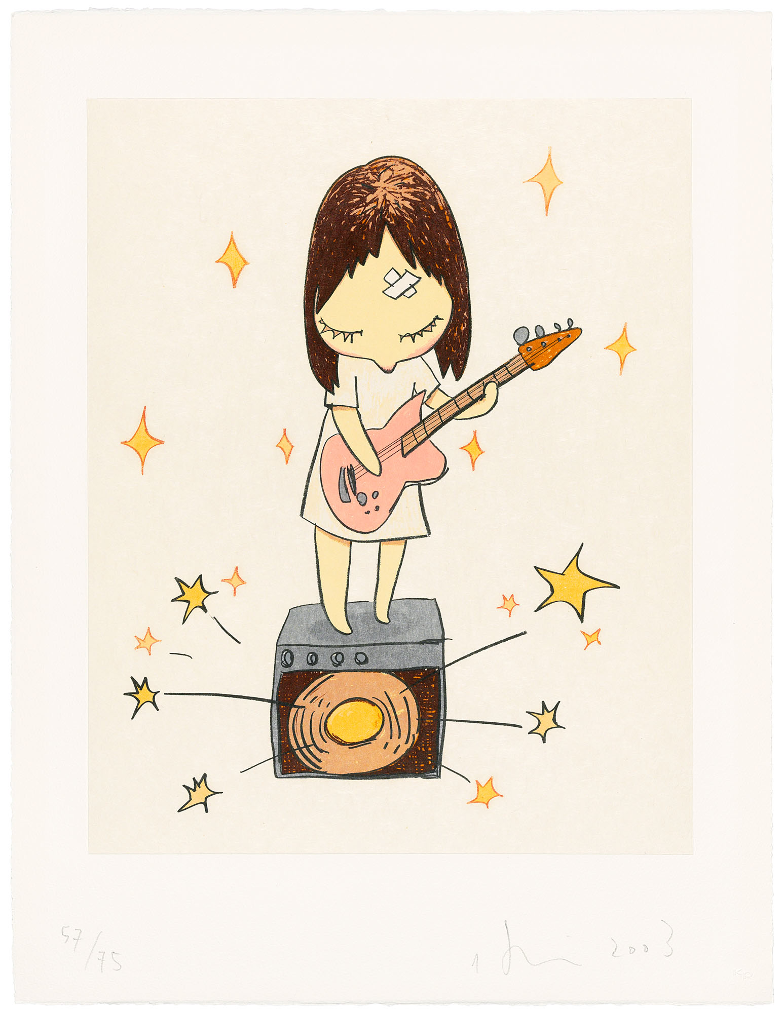 YOSHITOMO NARA (B. 1959), Guitar Girl | Christie's
