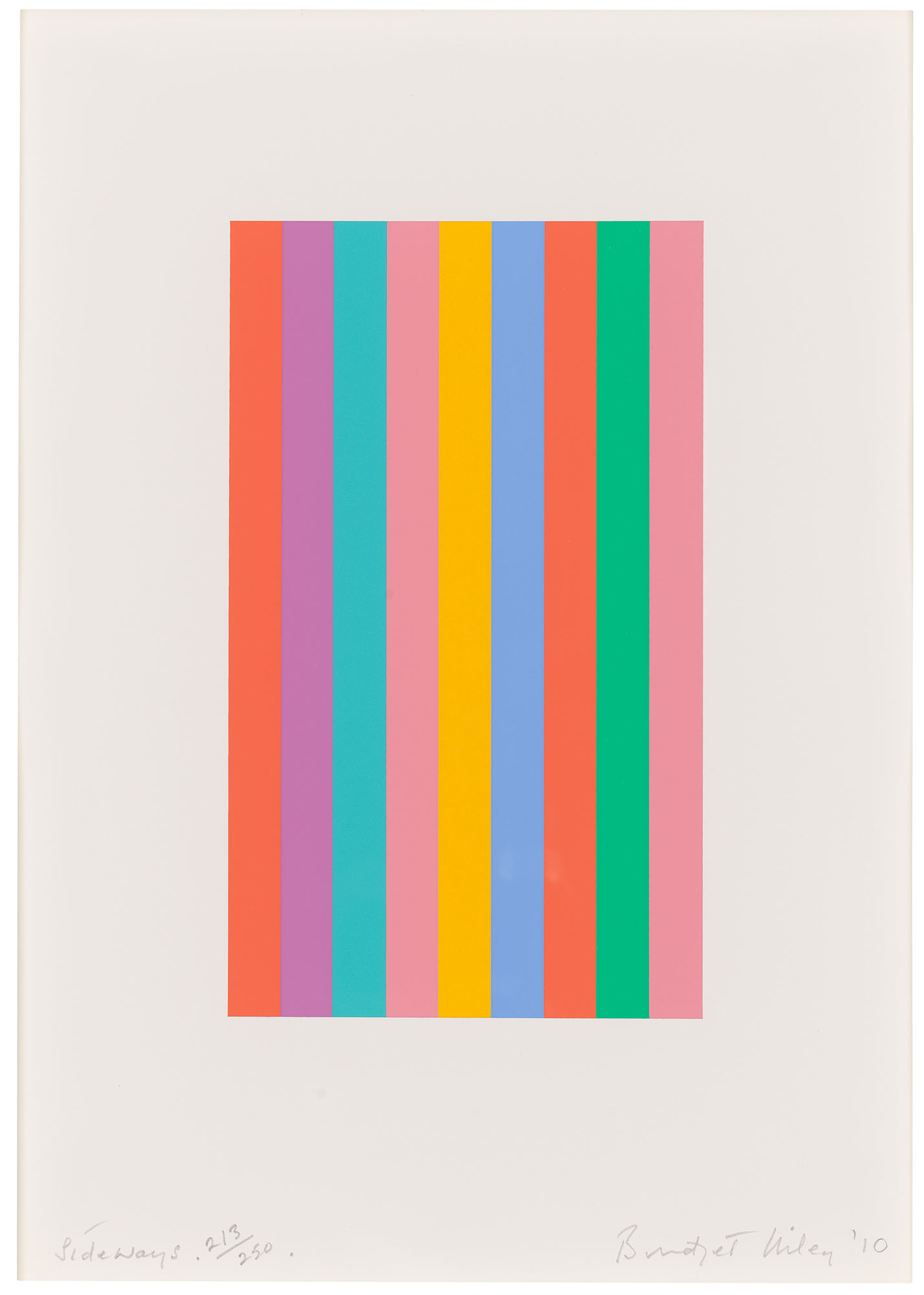 BRIDGET RILEY (B. 1931), Sideways | Christie’s
