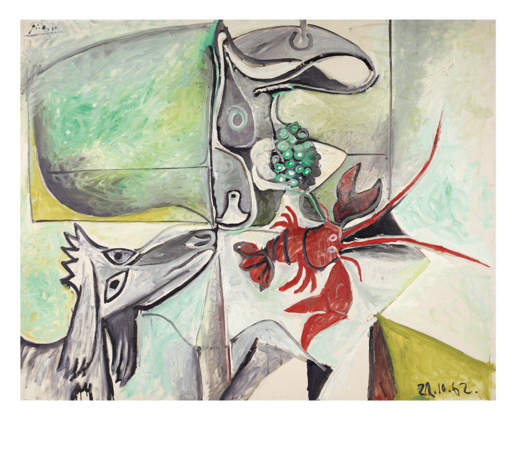 Pablo Picasso 1881 1973 Nature Morte Au Chien 20th Century