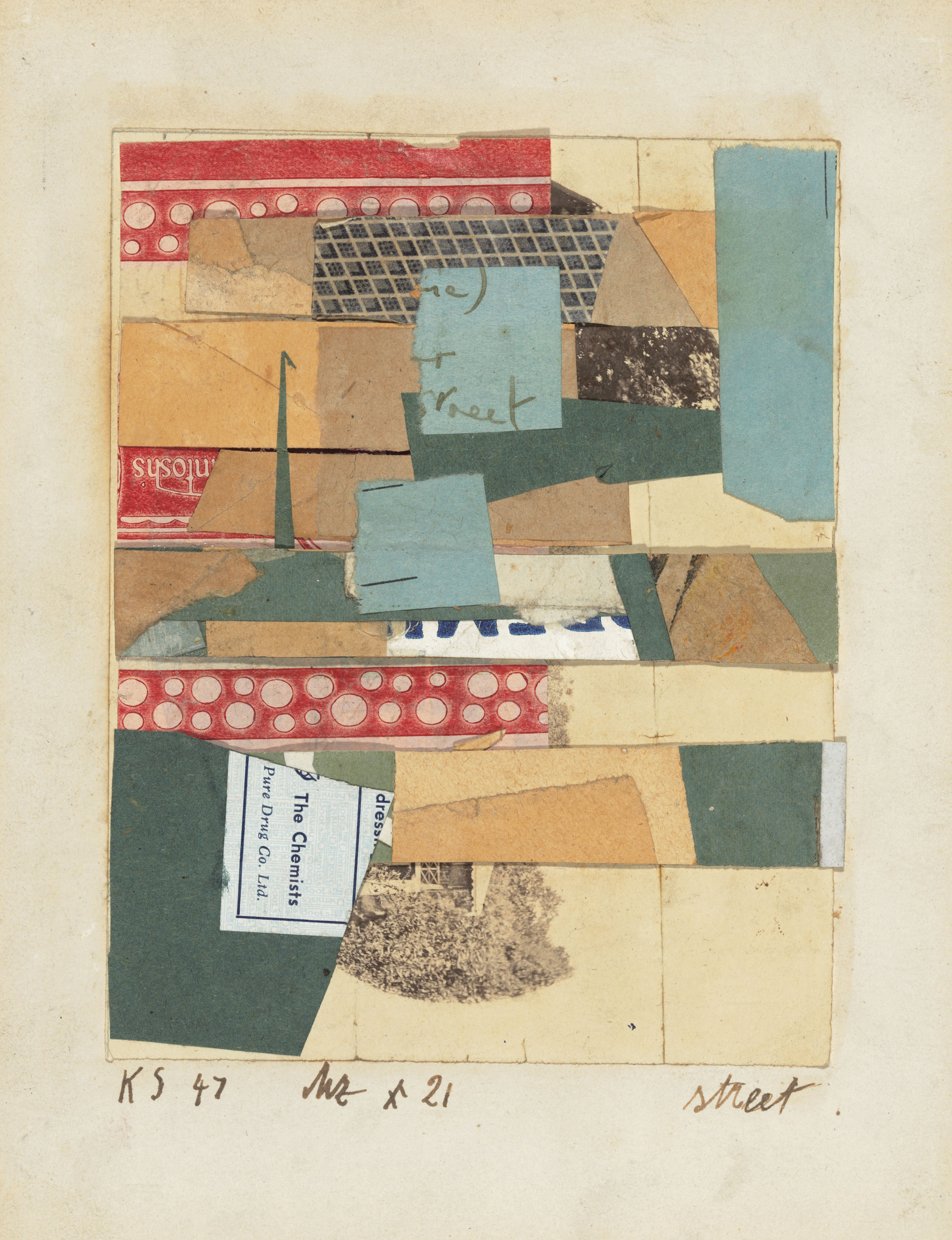 kurt schwitters Akademie der Künste Merz 3 (0/1) by Kurt Schwitters