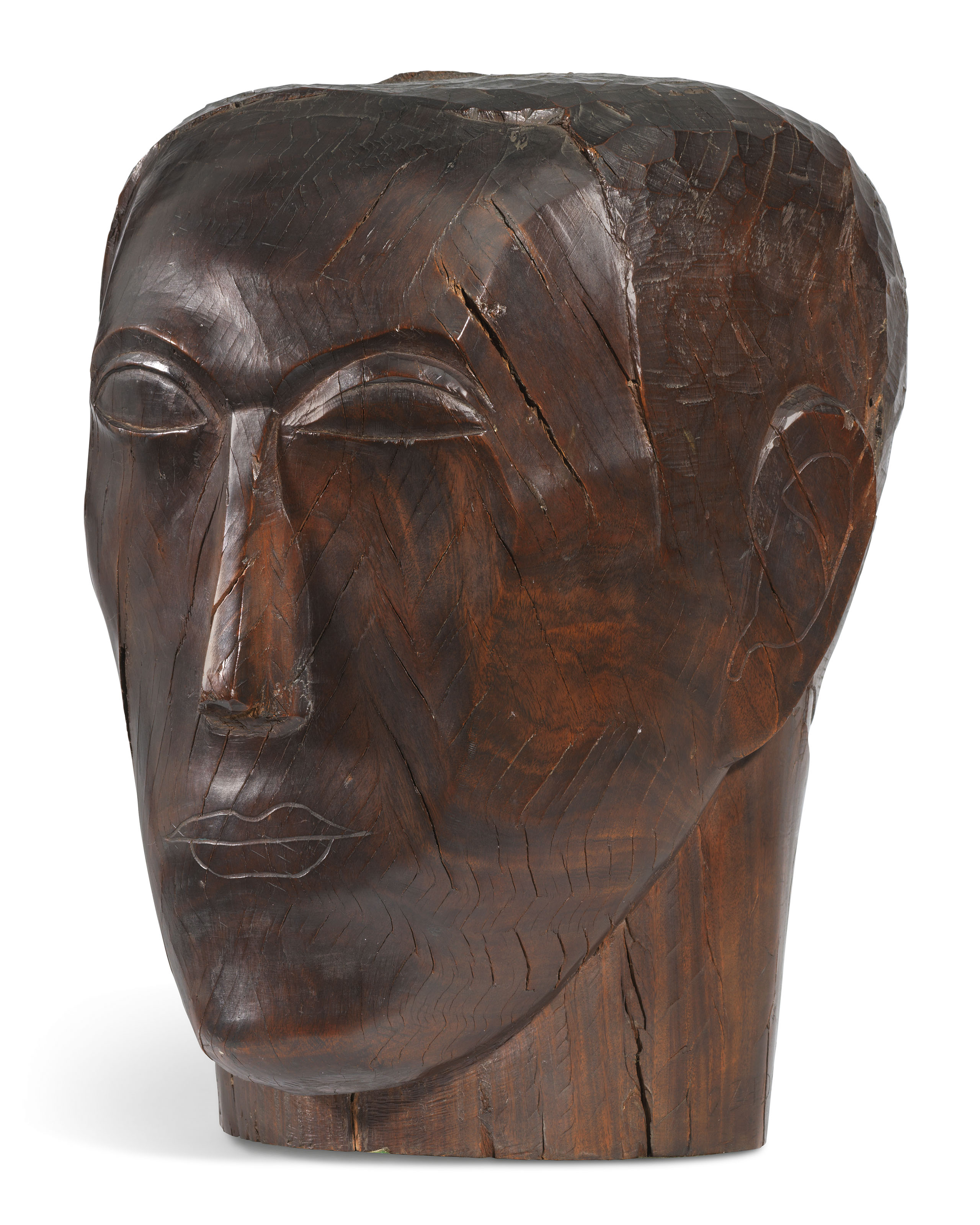 Ossip Zadkine (1890-1967), Tête d'homme | Christie's