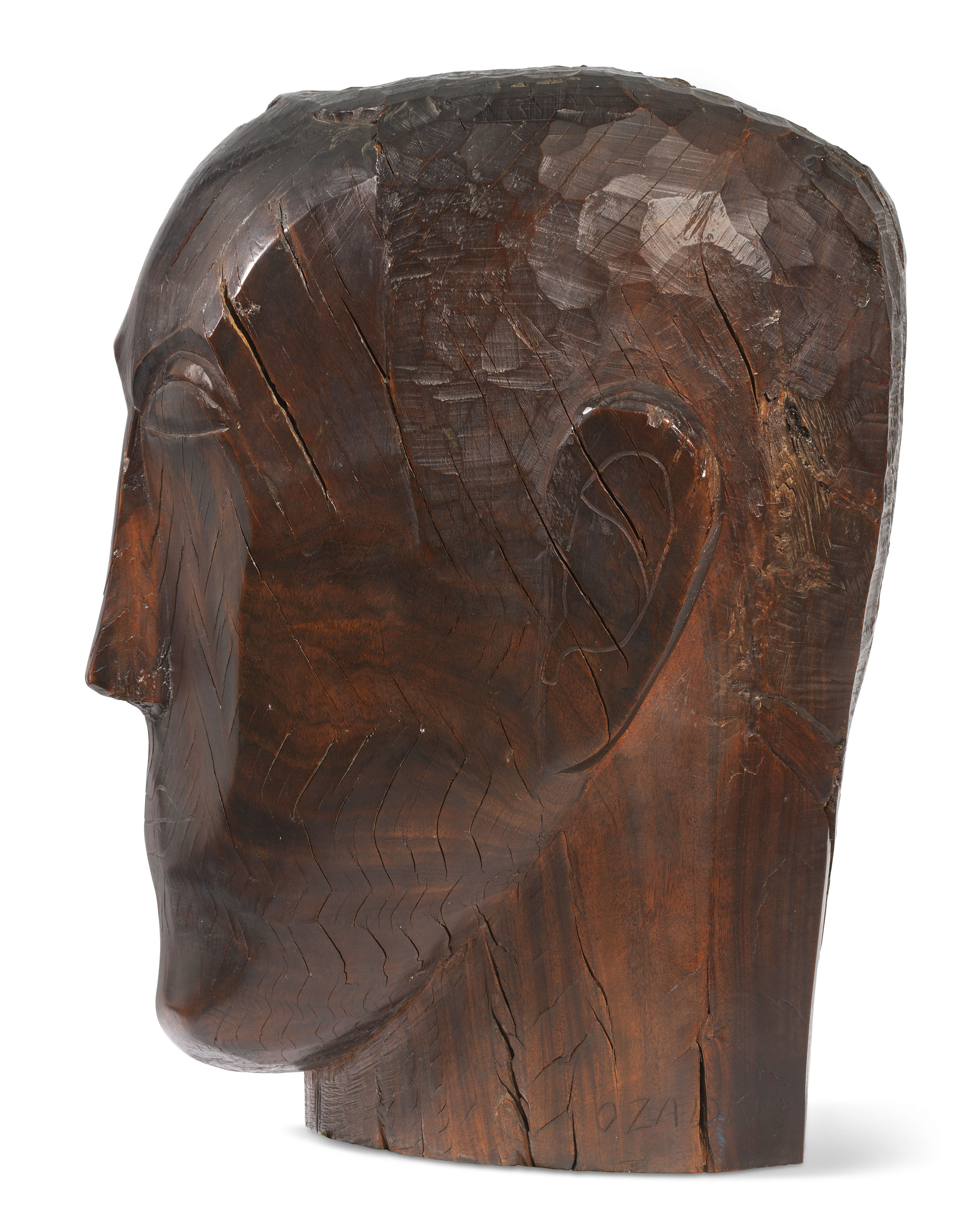 Ossip Zadkine (1890-1967), Tête d'homme | Christie's