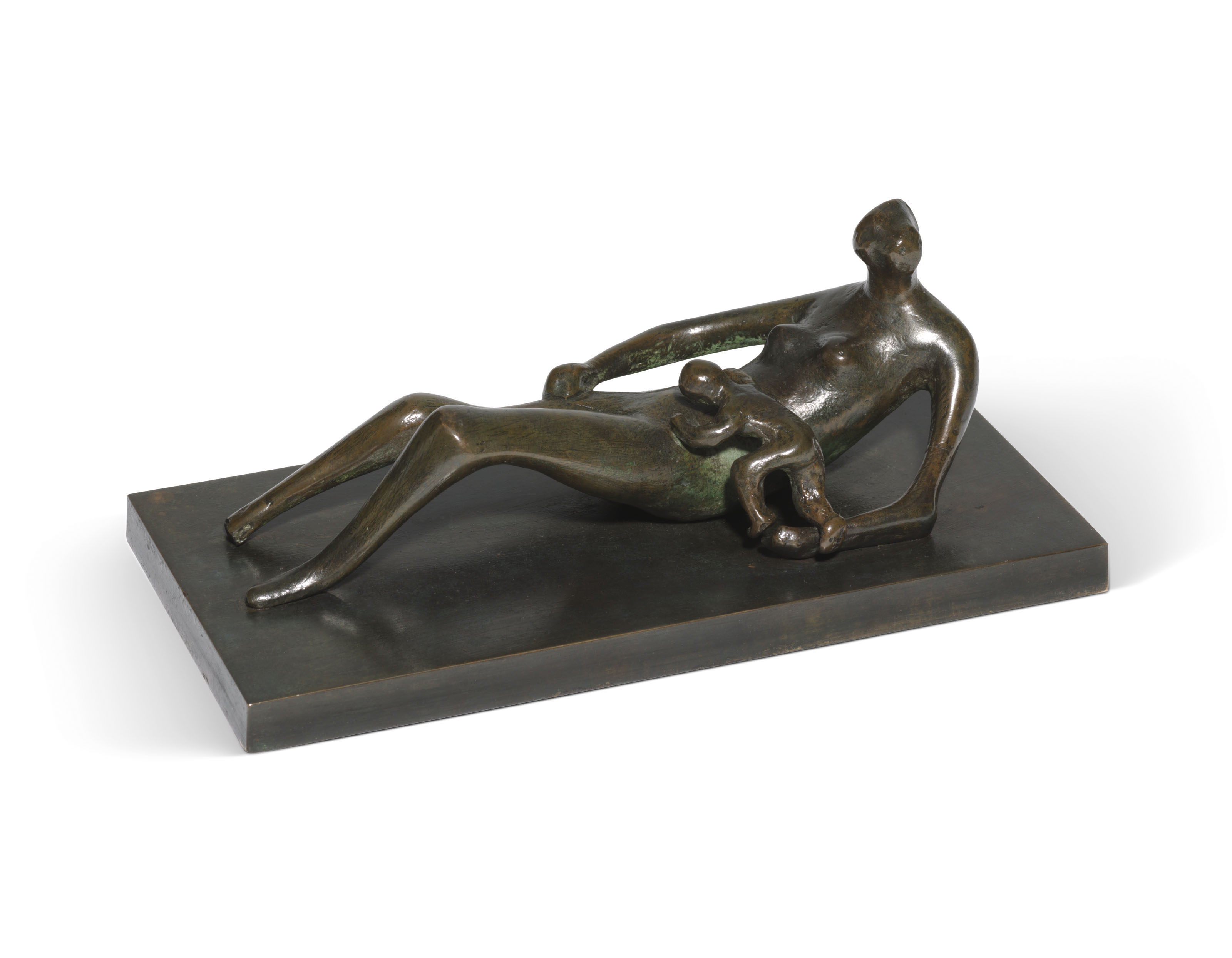 Reclining Mother and Child II