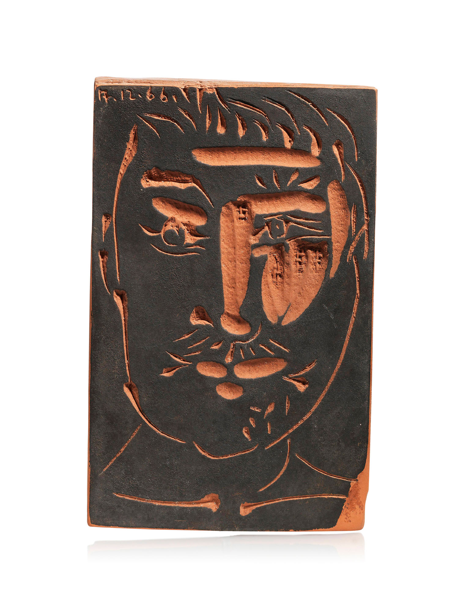 PABLO PICASSO (1881-1973), Visage d'homme (A.R. 539) | Christie's