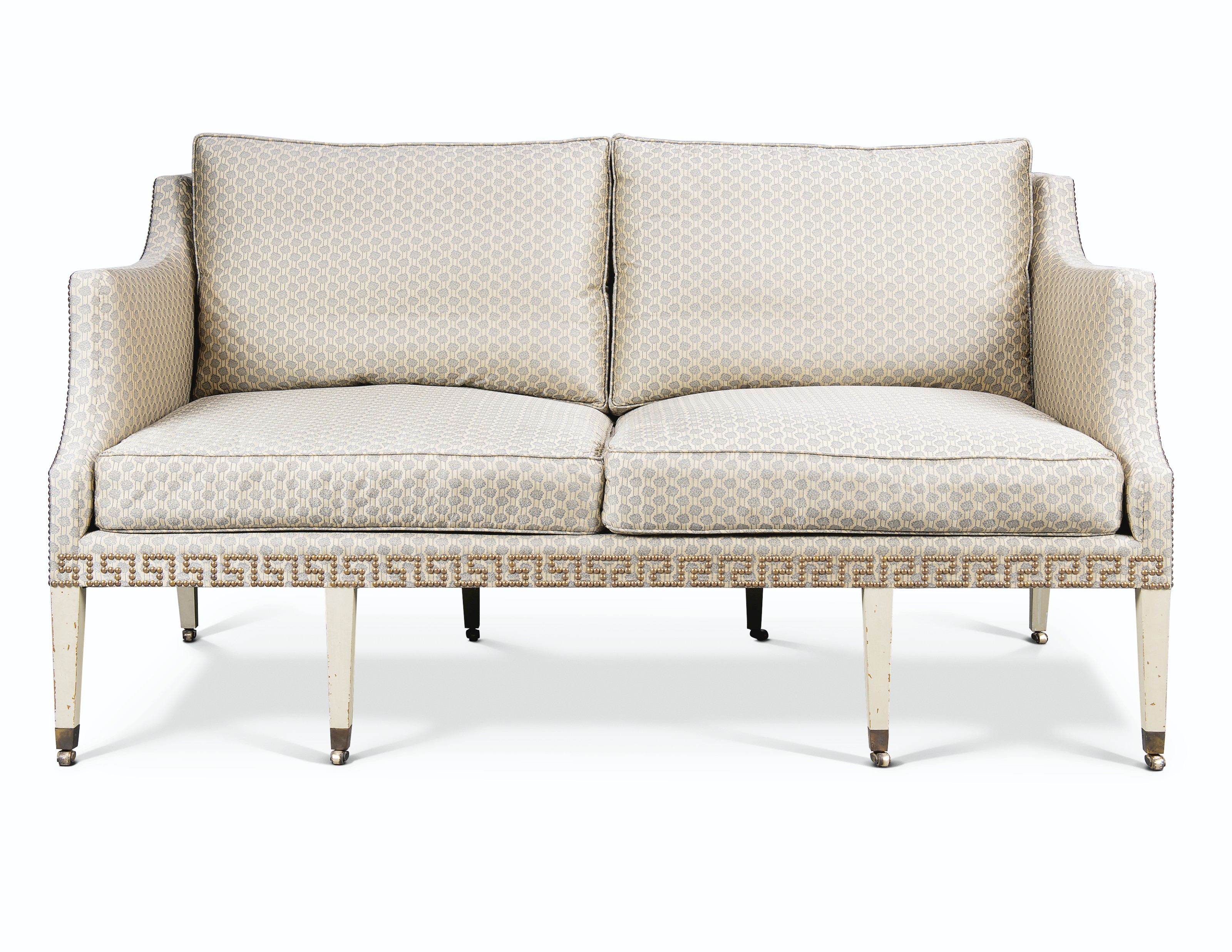 A GREY-PAINTED SOFA , BY ROBERT KIME LTD., MODERN | Christie's