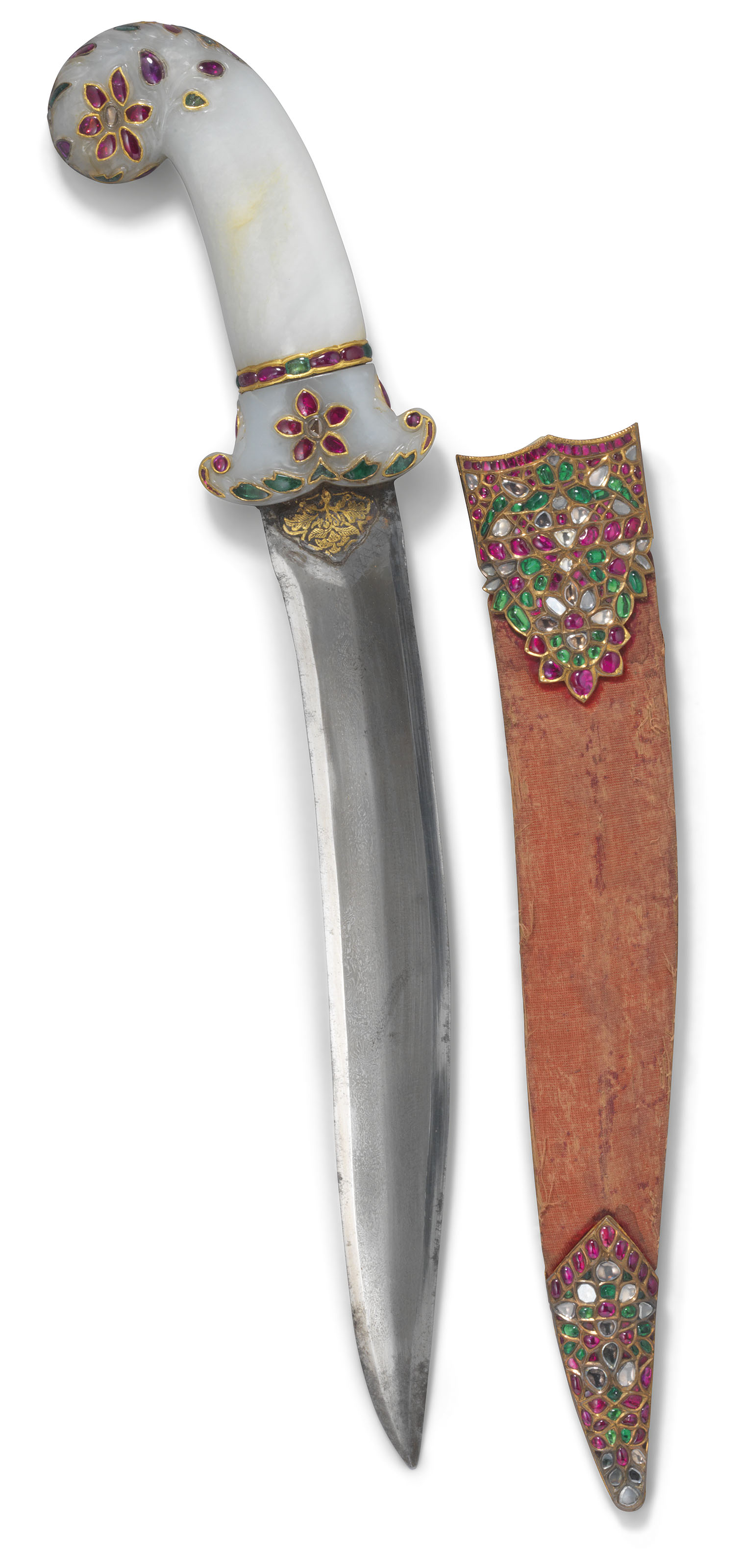 A GEMSET JADEHILTED DAGGER (KHANJAR) , INDIA, 19TH CENTURY Christie's