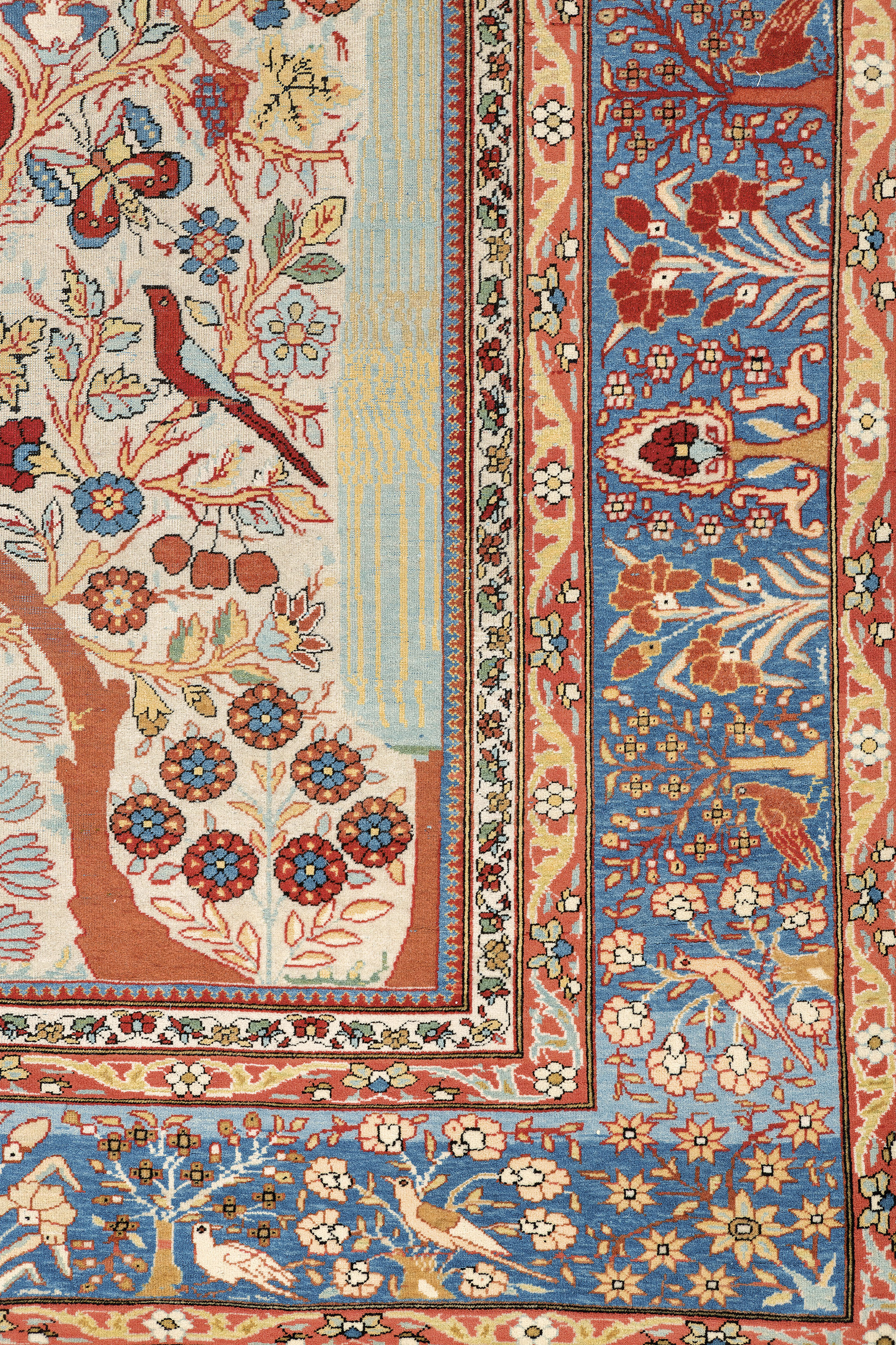 A KASHAN 'MOHTASHAM' PRAYER RUG , CENTRAL PERSIA, CIRCA 1890 | Christie's