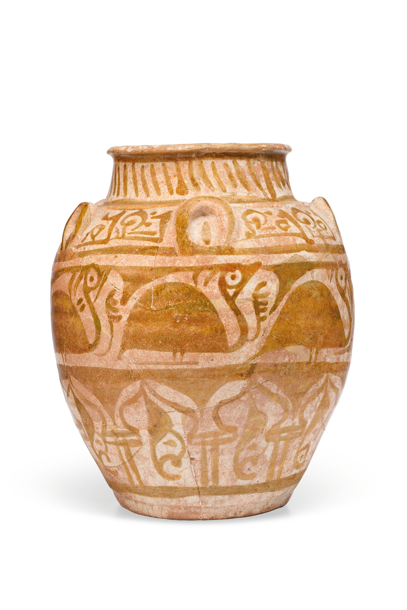 AN ABBASID LUSTRE POTTERY JAR , MESOPOTAMIA, 10TH CENTURY Christie's
