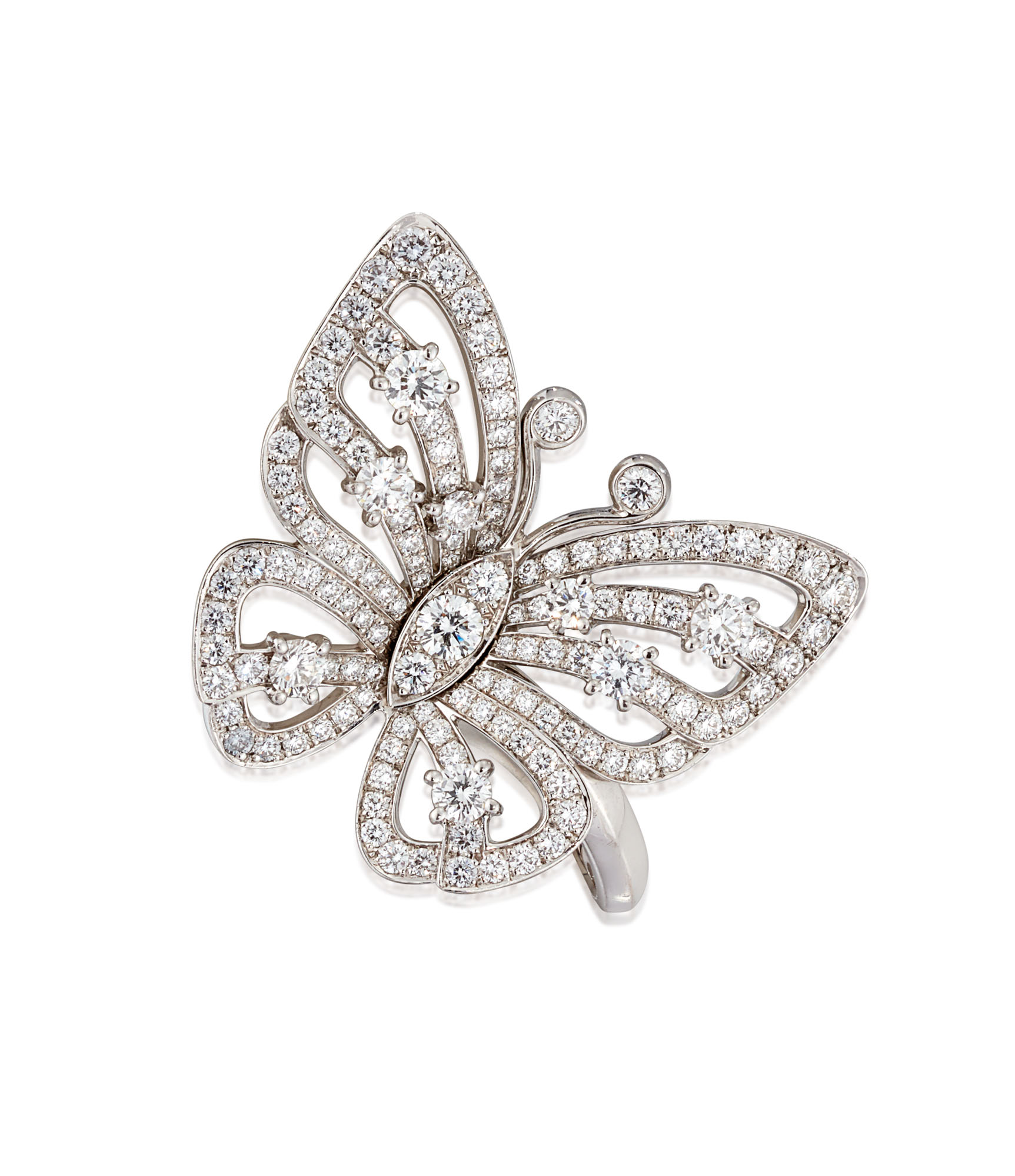 DIAMOND 'FLYING BUTTERFLY' RING, VAN CLEEF & ARPELS Christie's