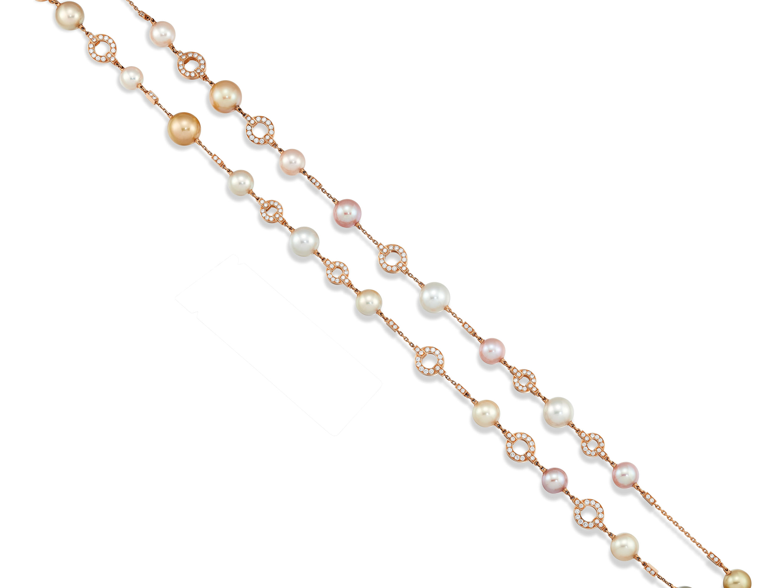 CULTURED PEARL AND DIAMOND HIMALIA LONGCHAIN NECKLACE CARTIER Christie s