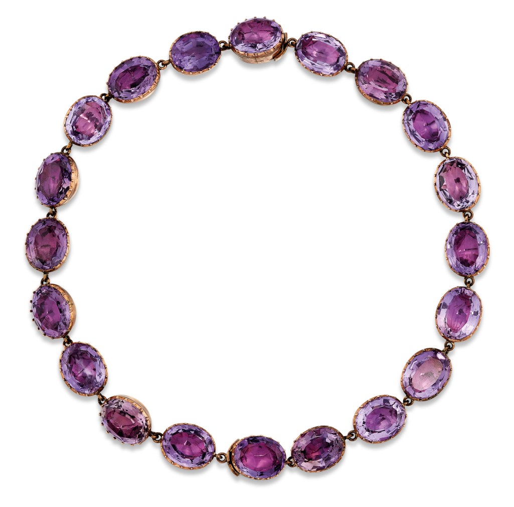 ANTIQUE AMETHYST RIVIÈRE NECKLACE, Christie’s
