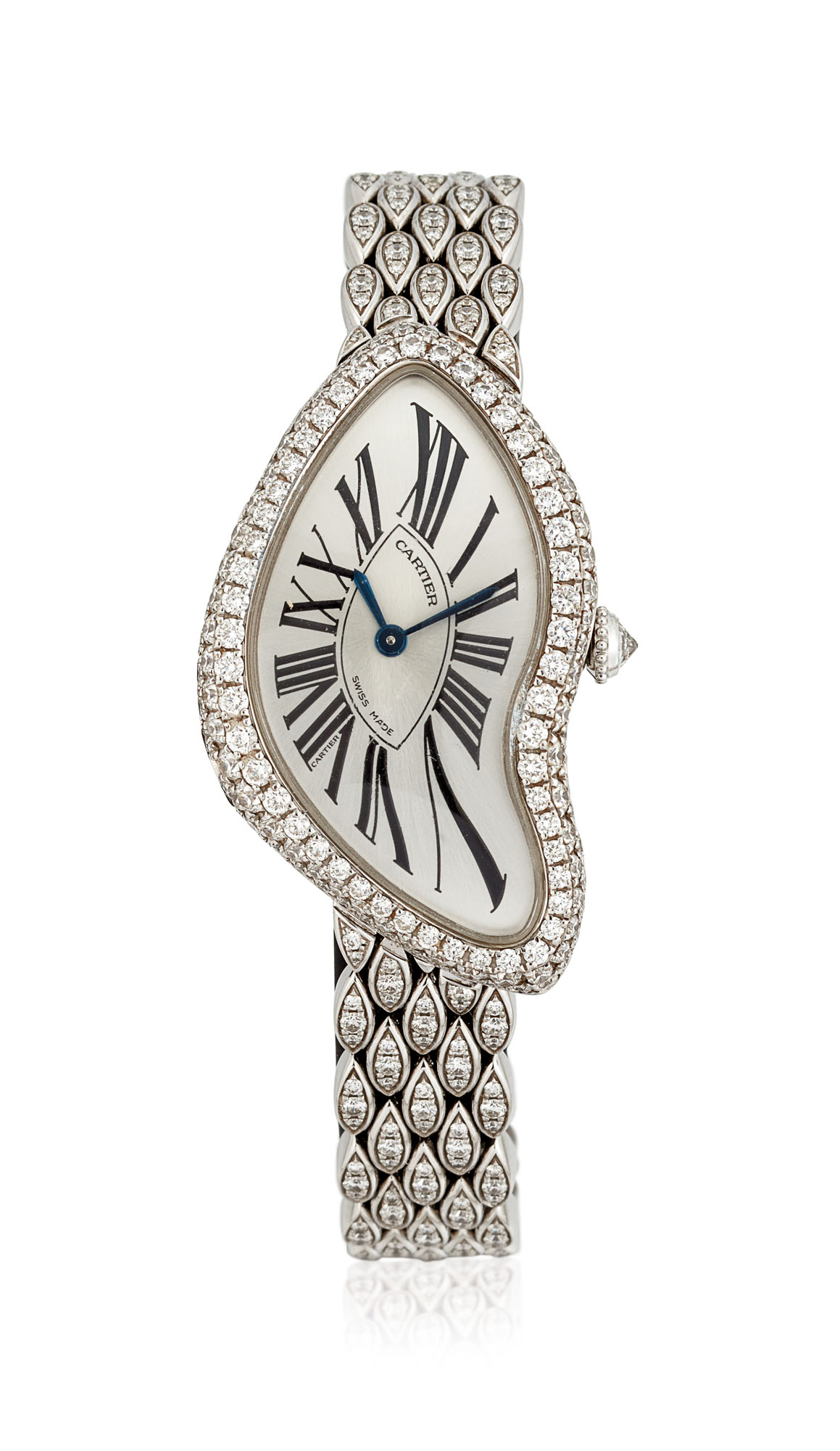 LIMITED EDITION GOLD AND DIAMOND 'CRASH' WRISTWATCH, CARTIER, Christie’s