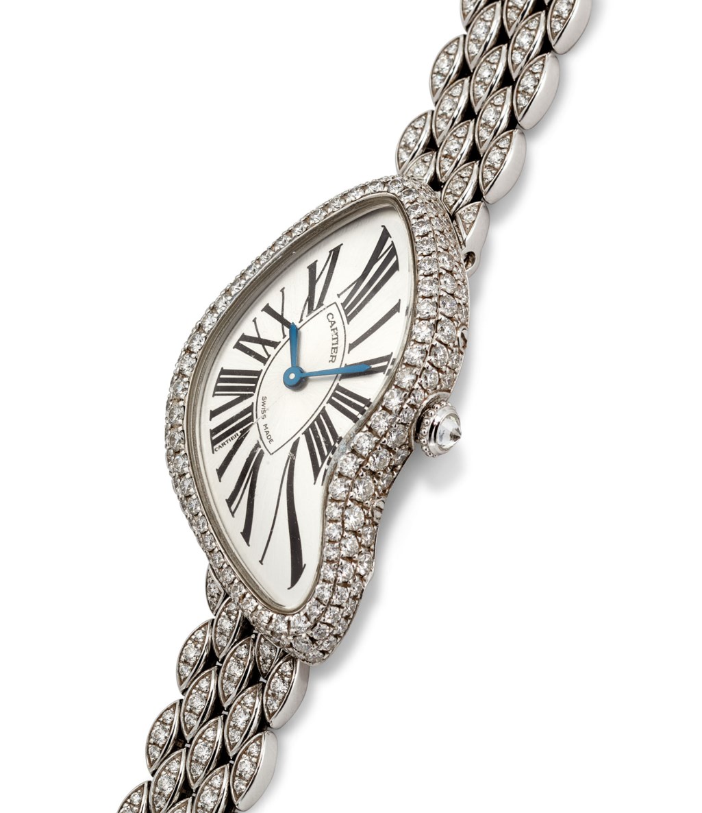 LIMITED EDITION GOLD AND DIAMOND 'CRASH' WRISTWATCH, CARTIER, Christie’s