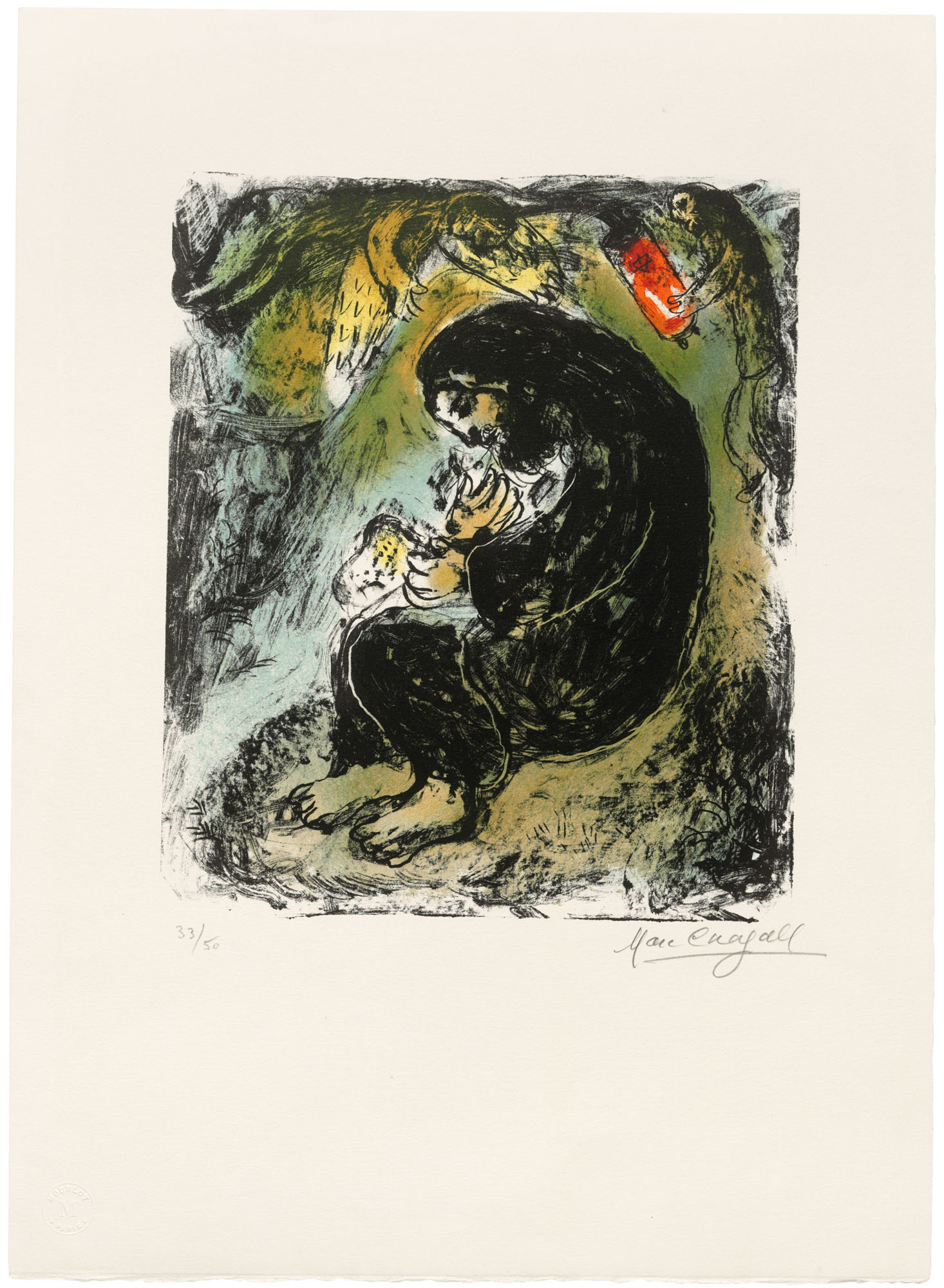 MARC CHAGALL(1887-1985), Méditation | Christie's