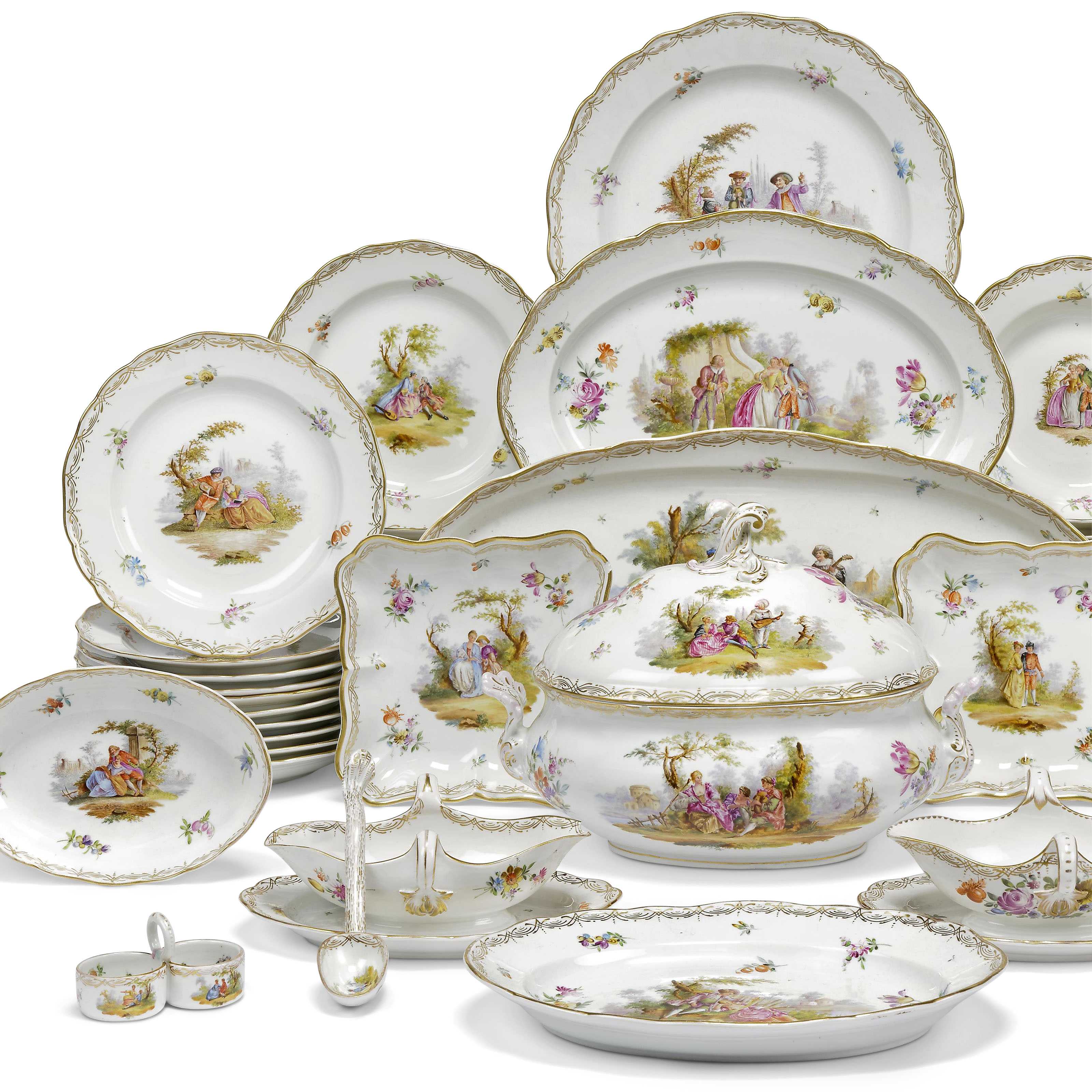 選べる配送時期 Meissen 歴代レリーフ 湯呑み6客6種セット ② - 通販