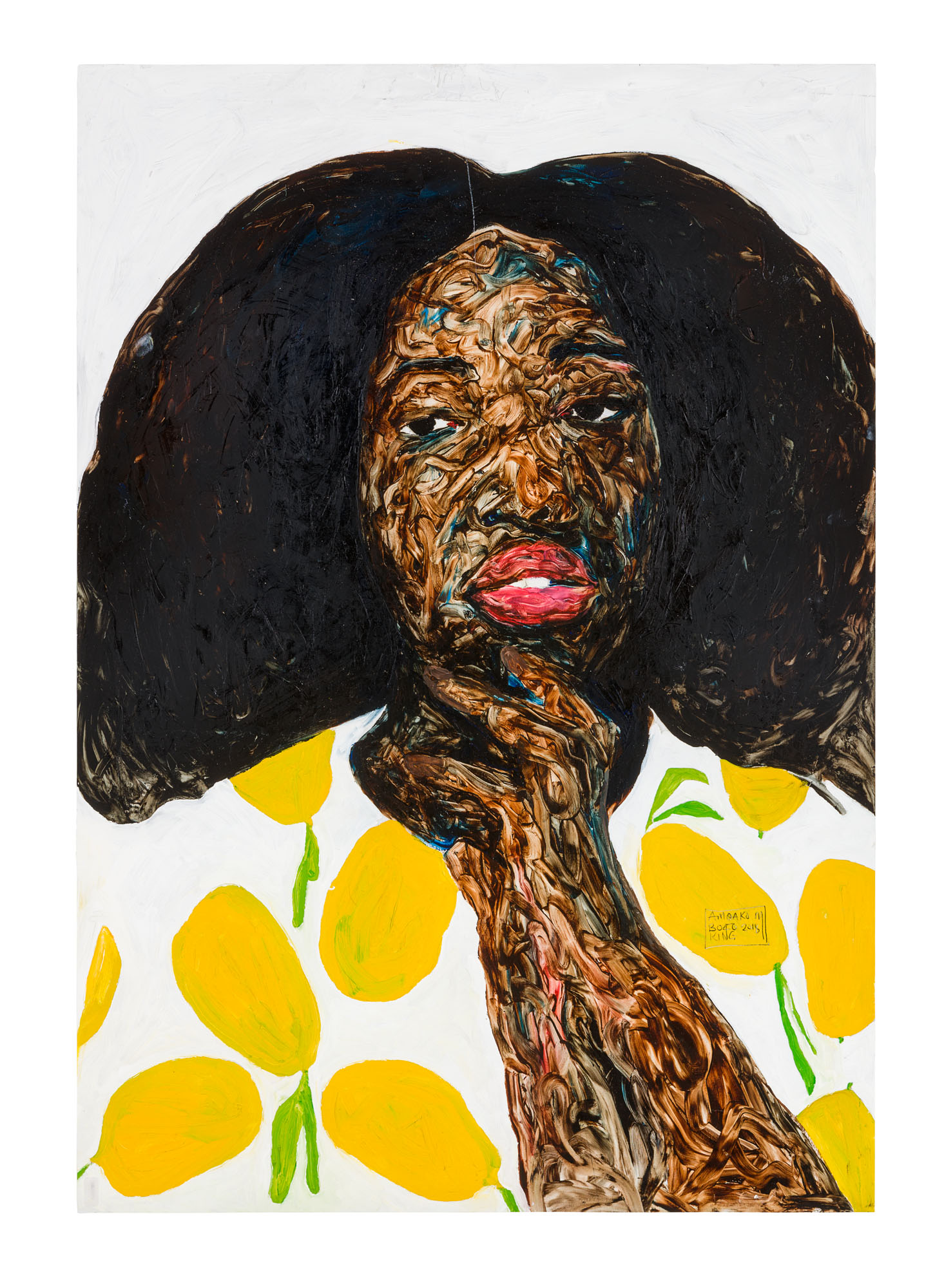 AMOAKO BOAFO B 1984 Lady with Lemon Top Christies