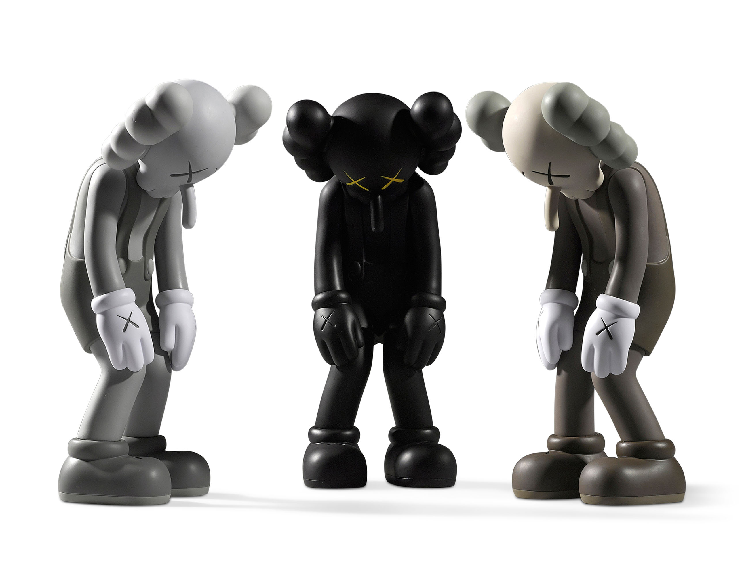 KAWS (né en 1974) SMALL LIE Brown, 2020 Figurine original... - 85994764