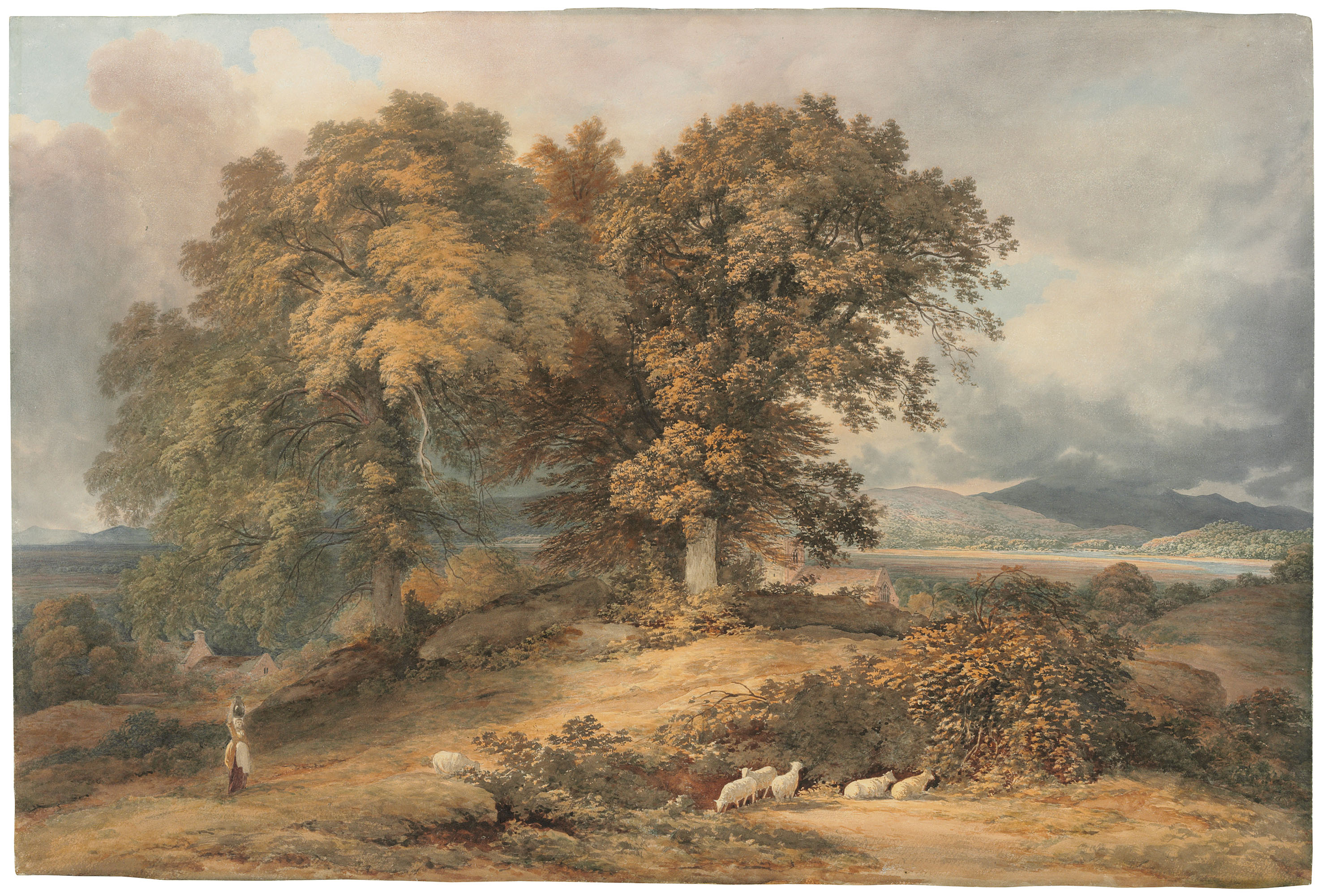 JOHN GLOVER, O.W.S. (HOUGHTONONTHEHILL 17671849 DEDDINGTON