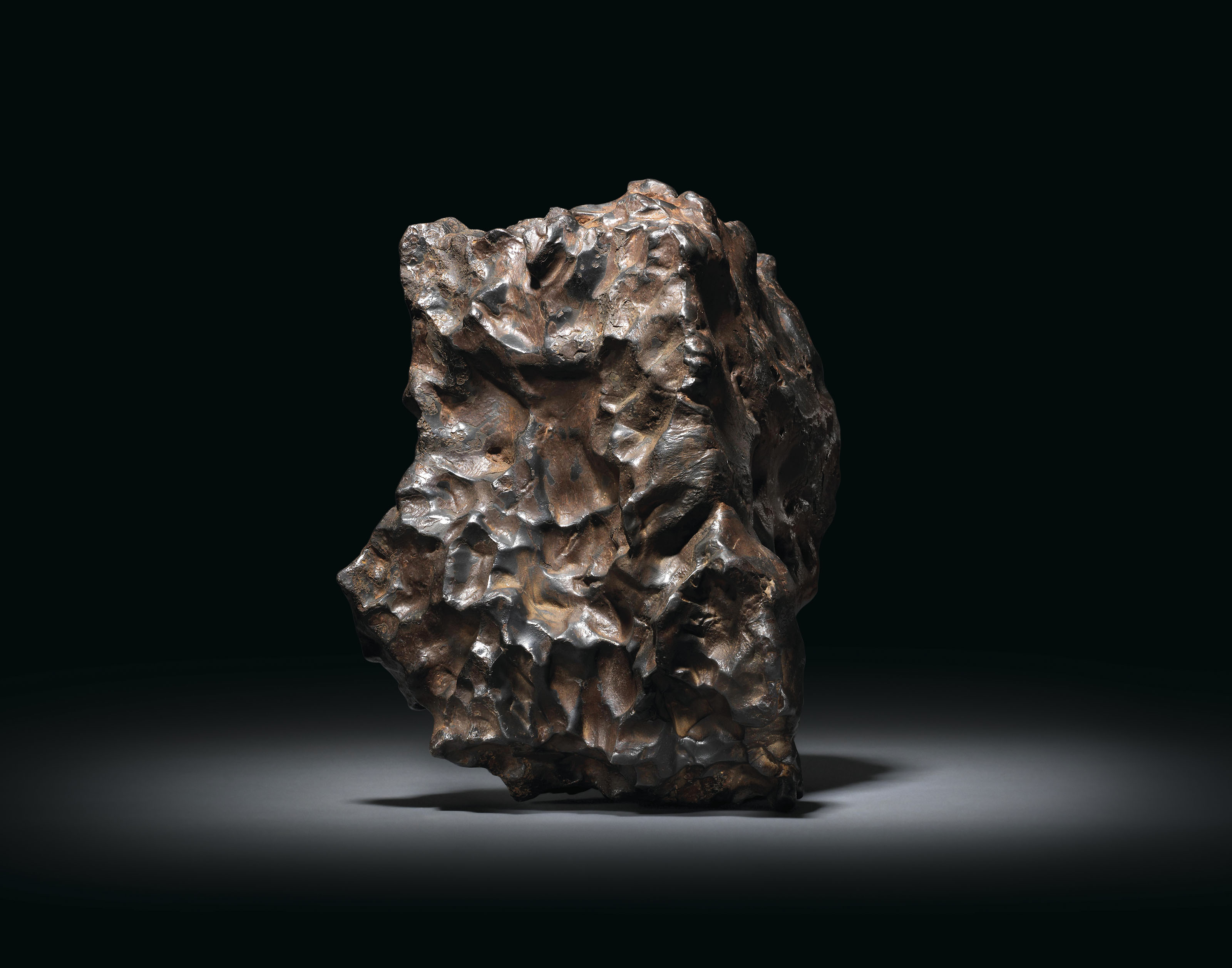 A LARGE SIKHOTE ALIN METEORITE, Iron, coarsest octahedrite