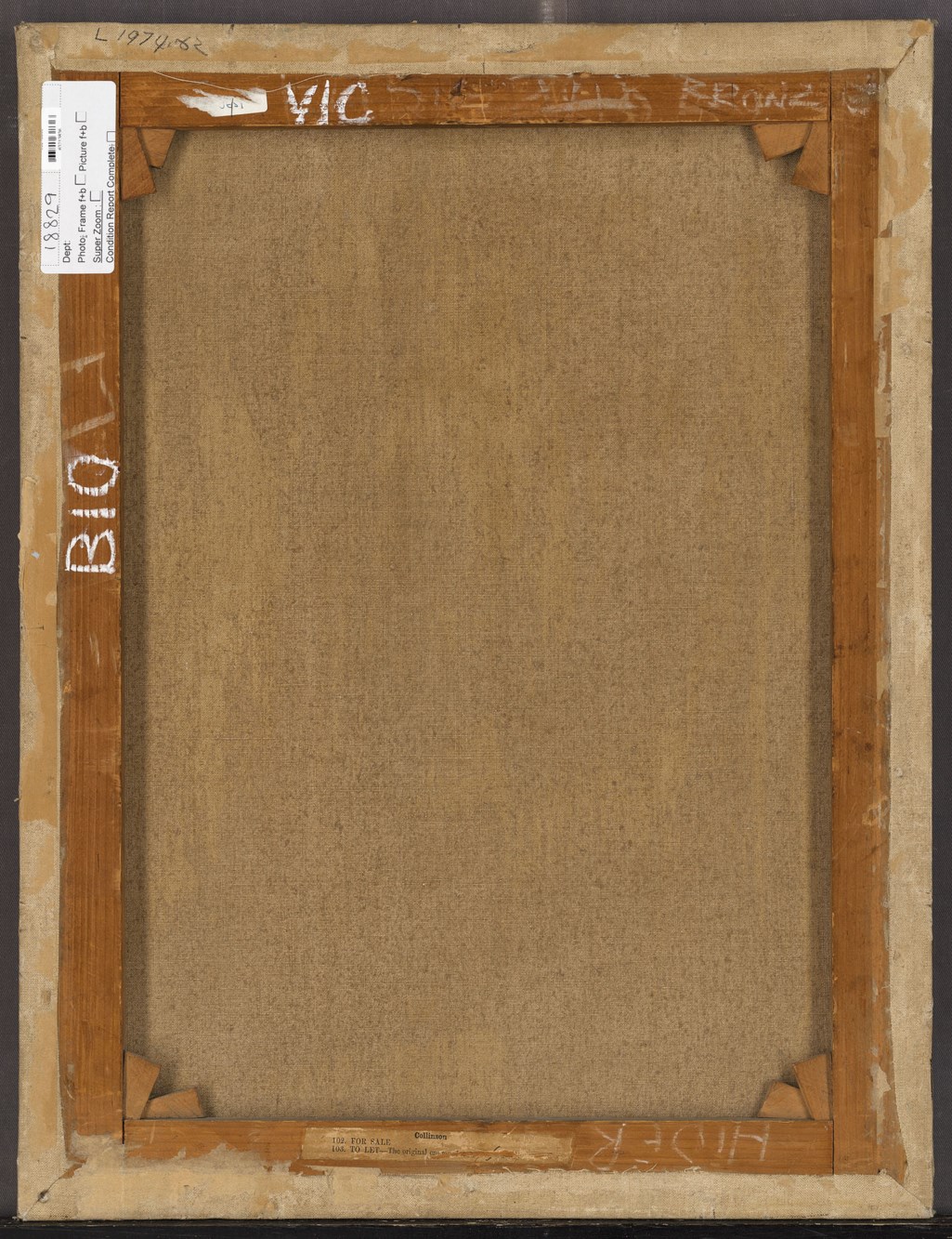 JAMES COLLINSON (BRITISH, 18251881), To Let Christie’s