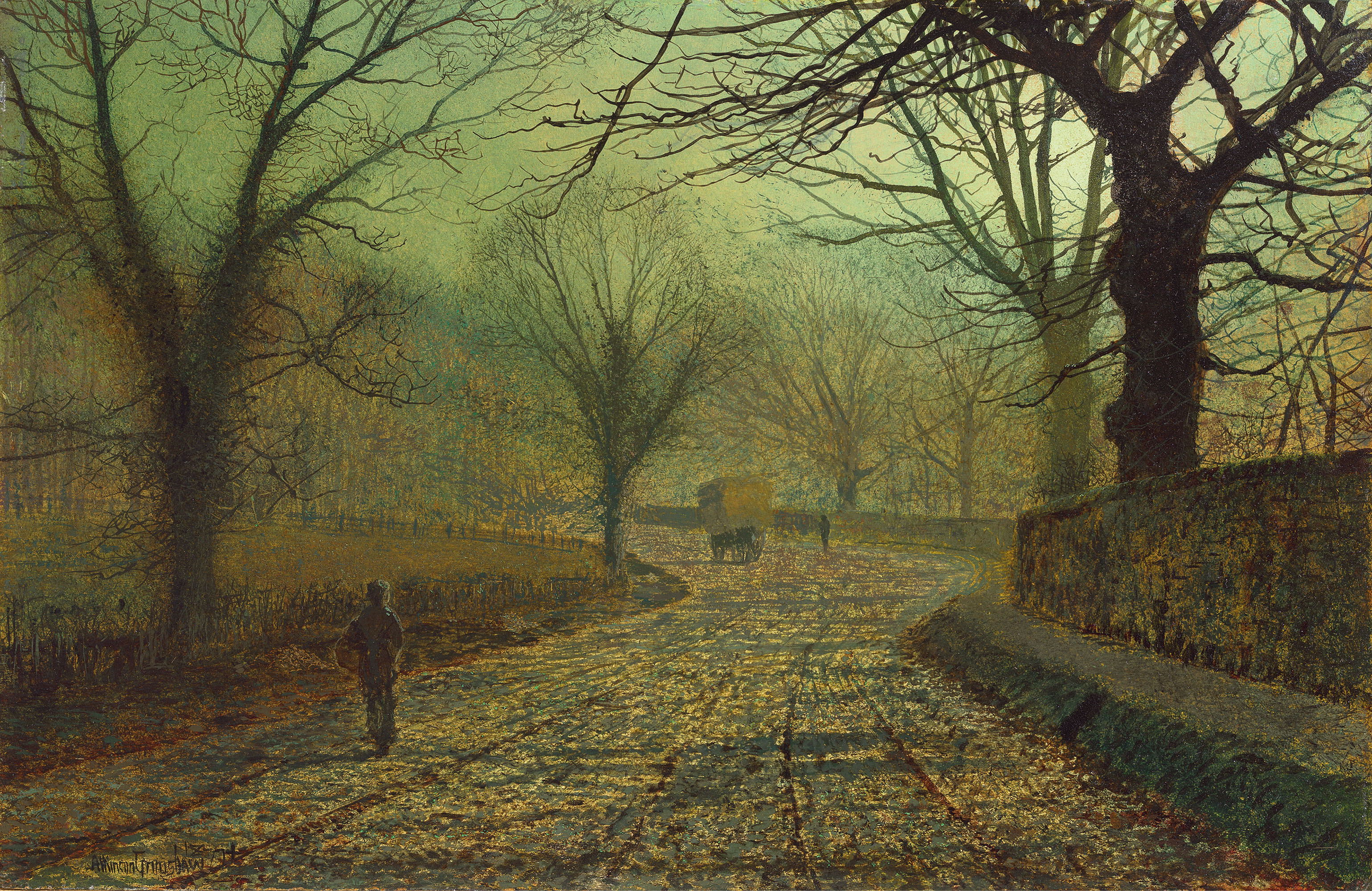John ATKINSON GRIMSHAW STAPLETON PARK 1 x tagliere di taglio di vetro 