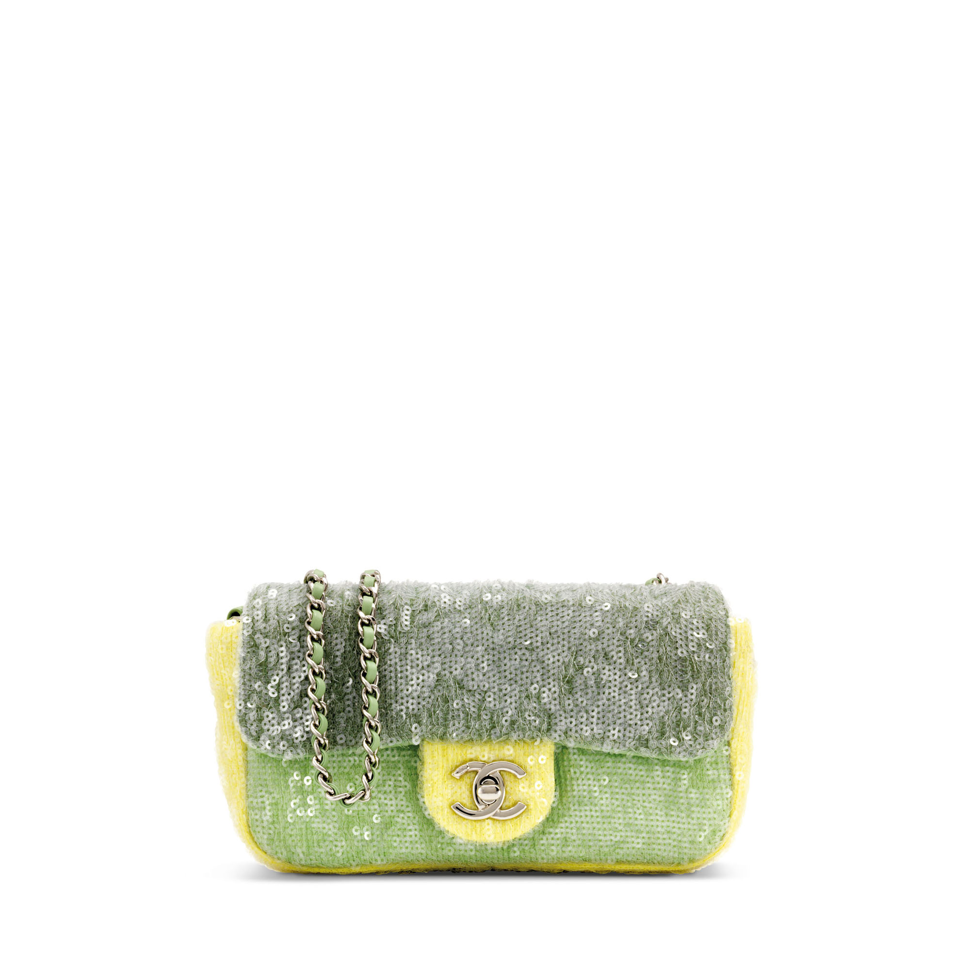 Chanel sequin 2024 bag 2018