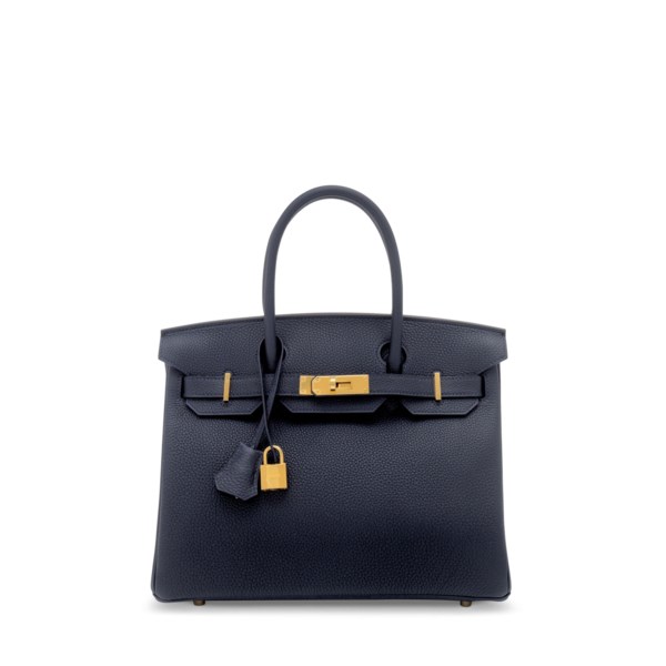 Hermes, Bags, Hermes Birkin Togo Bleu Nuit 35