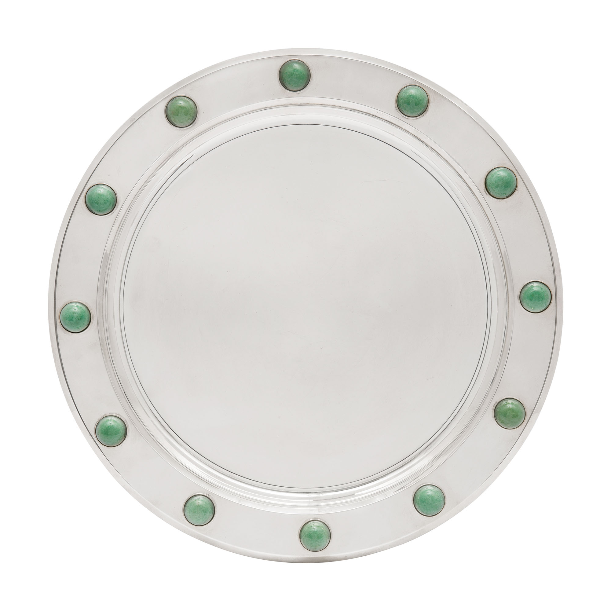 Catalog image of A STERLING SILVER TRAYLONDON, 1991