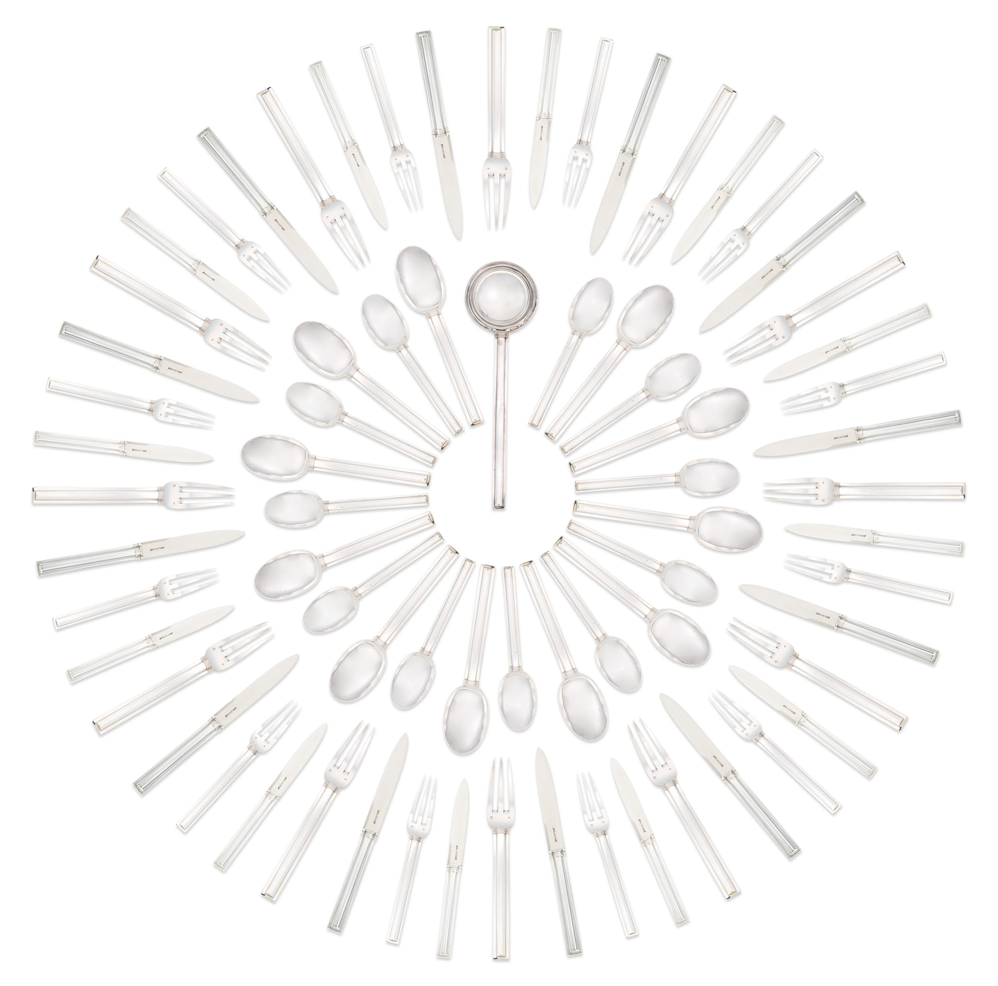 Catalog image of A FRENCH STERLING SILVER TABLE SERVICEPARIS