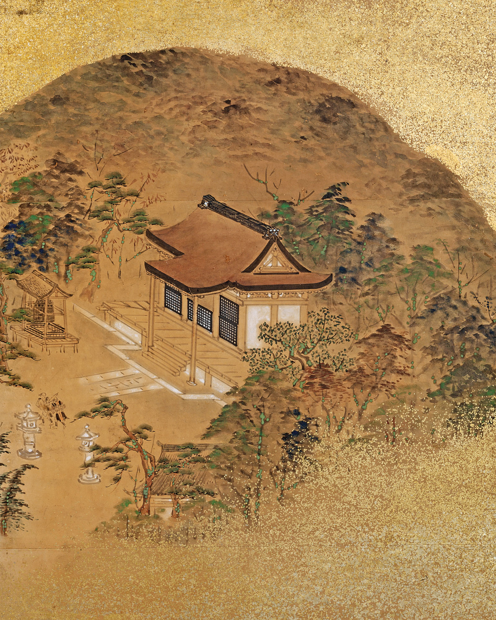 A JAPANESE SIX PANEL SCREEN, EDO PERIOD (19TH CENTURY) | Christie's