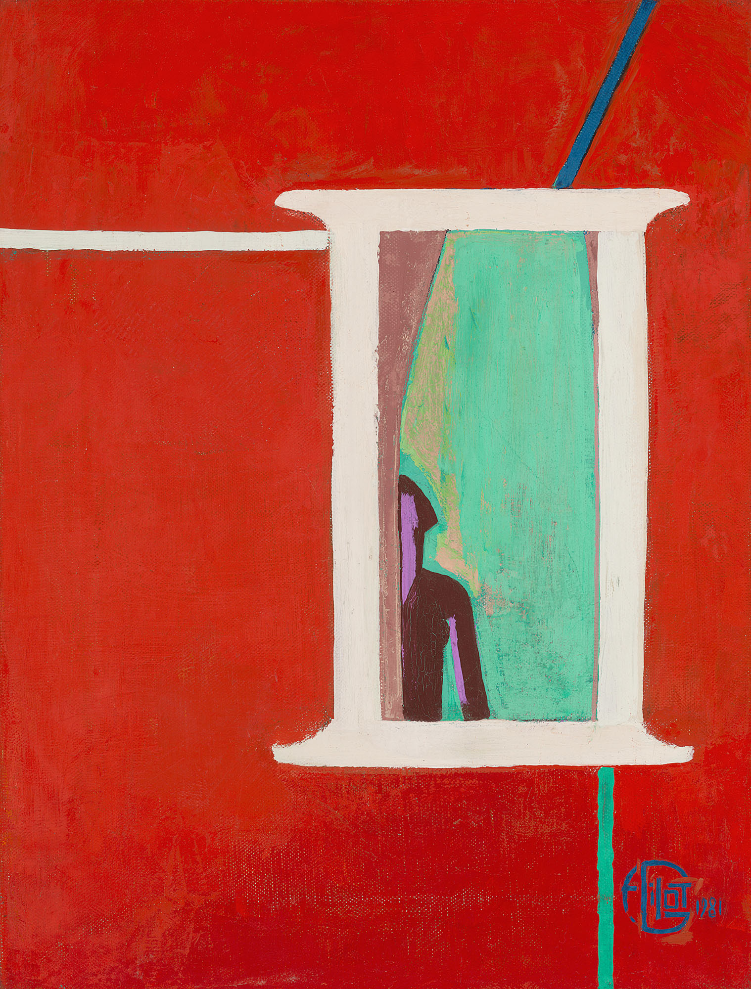FRANÇOISE GILOT (b. 1921), Window on Another Dimension