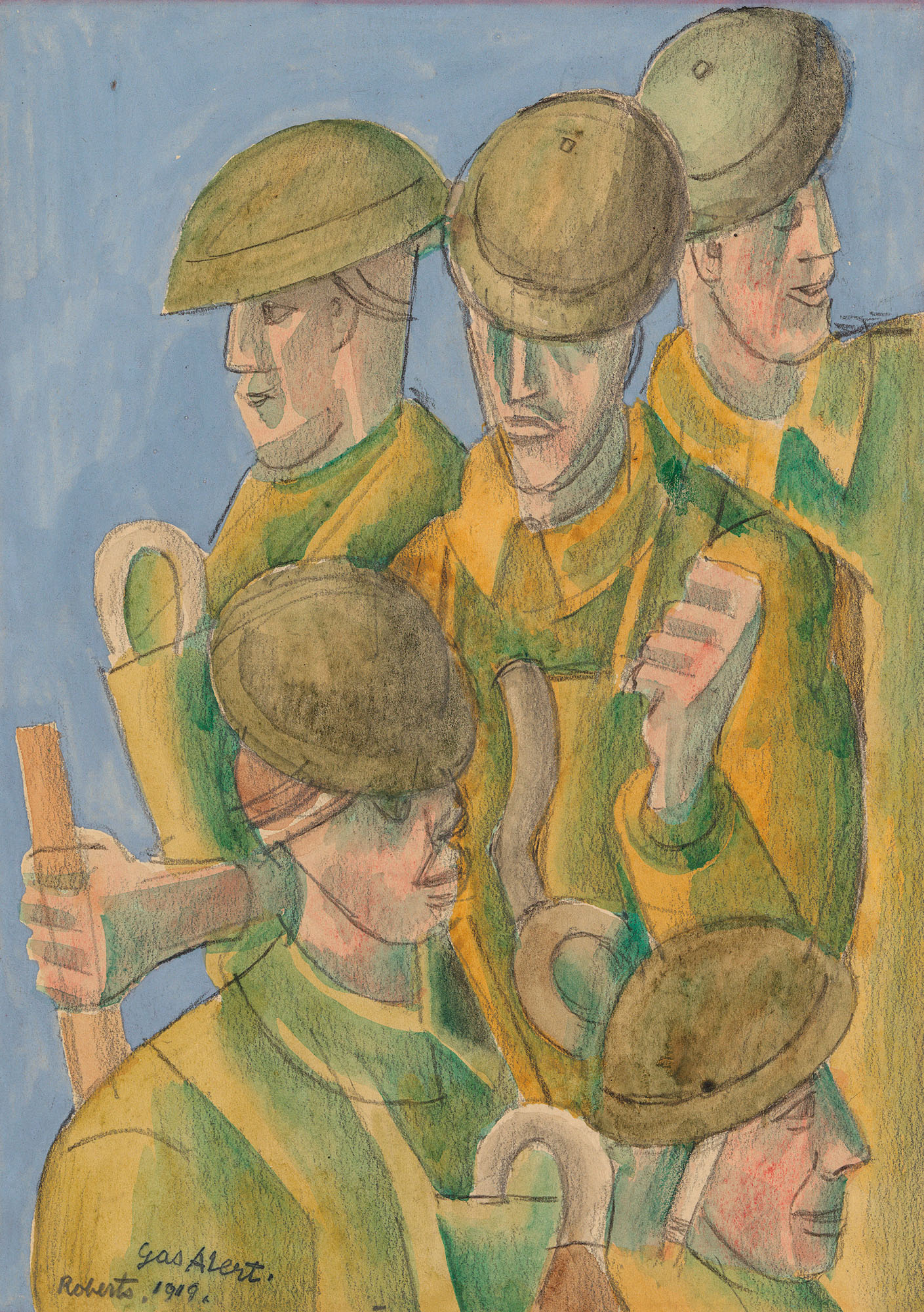 WILLIAM ROBERTS (18951980), Gas Alert Christie’s