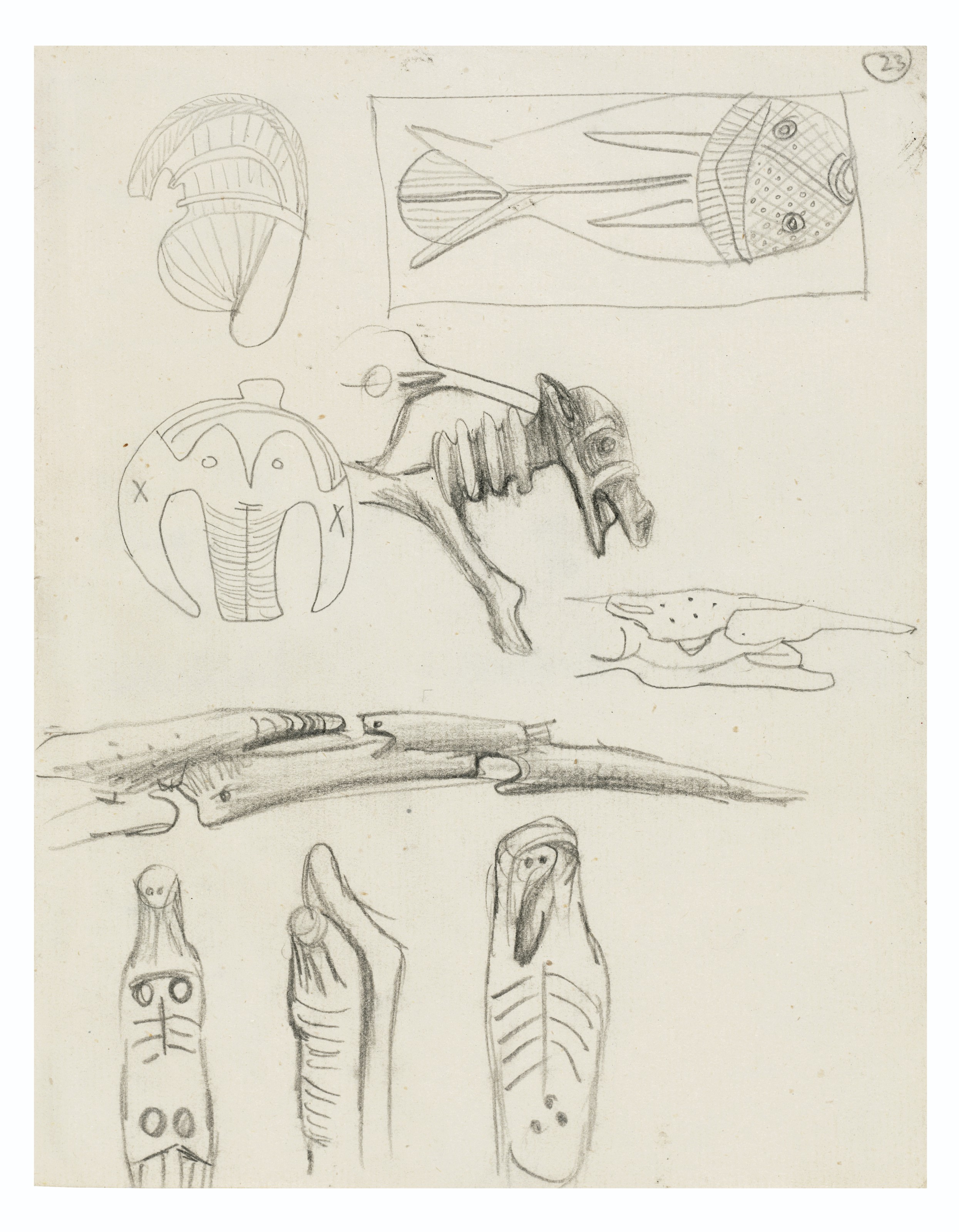 Textile Design from Sketchbook 1