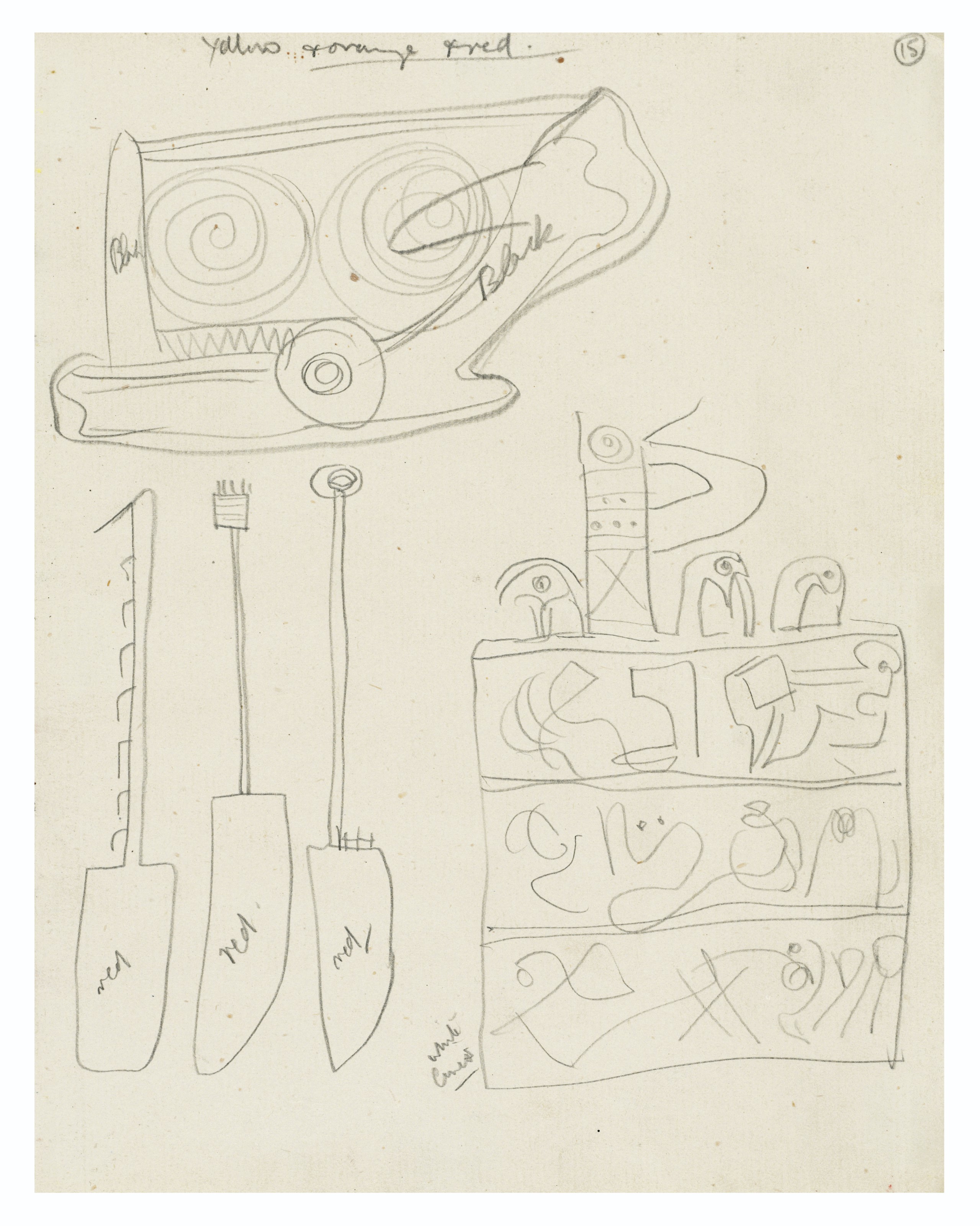 Textile Design from Sketchbook 1