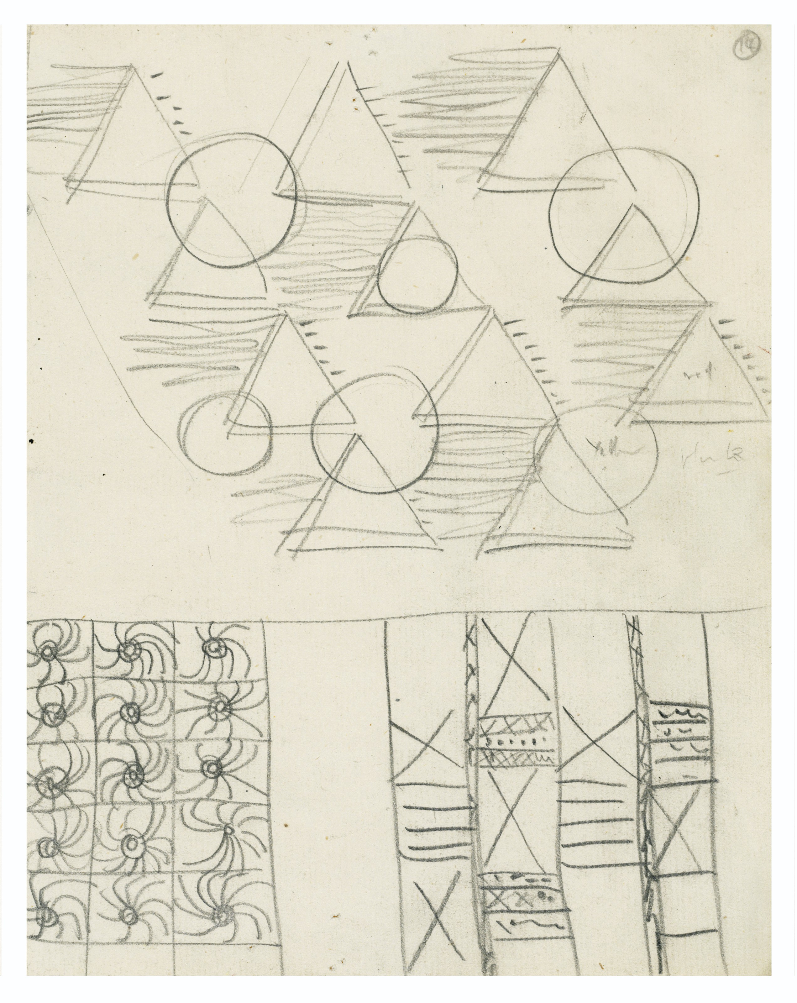 Textile Design from Sketchbook 1