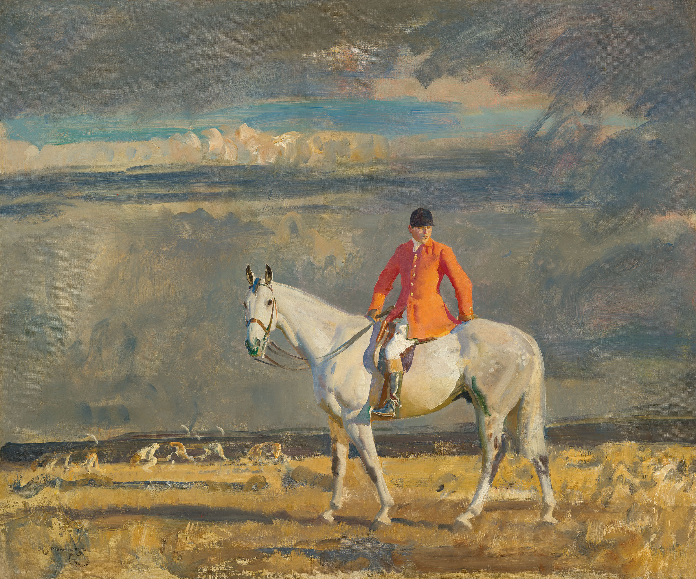 Sir Alfred James Munnings, P.R.A., R.W.S. (Mendham 18781959 Dedham