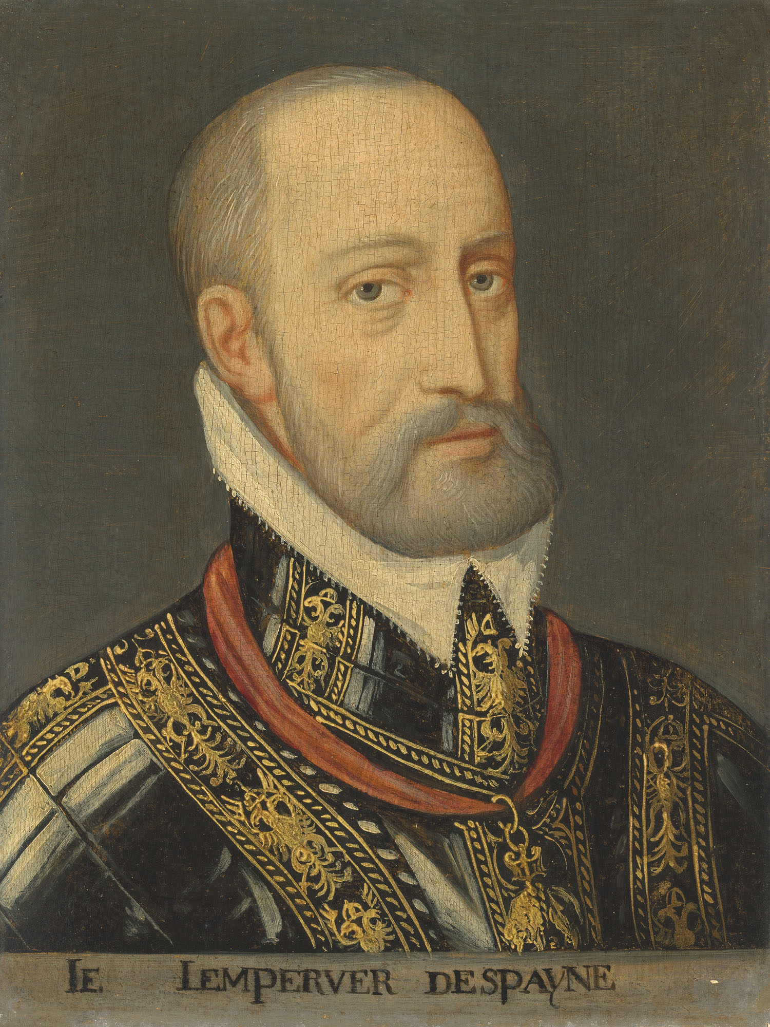 ENGLISH SCHOOL, 16TH CENTURY, Portrait of a gentleman, traditionally