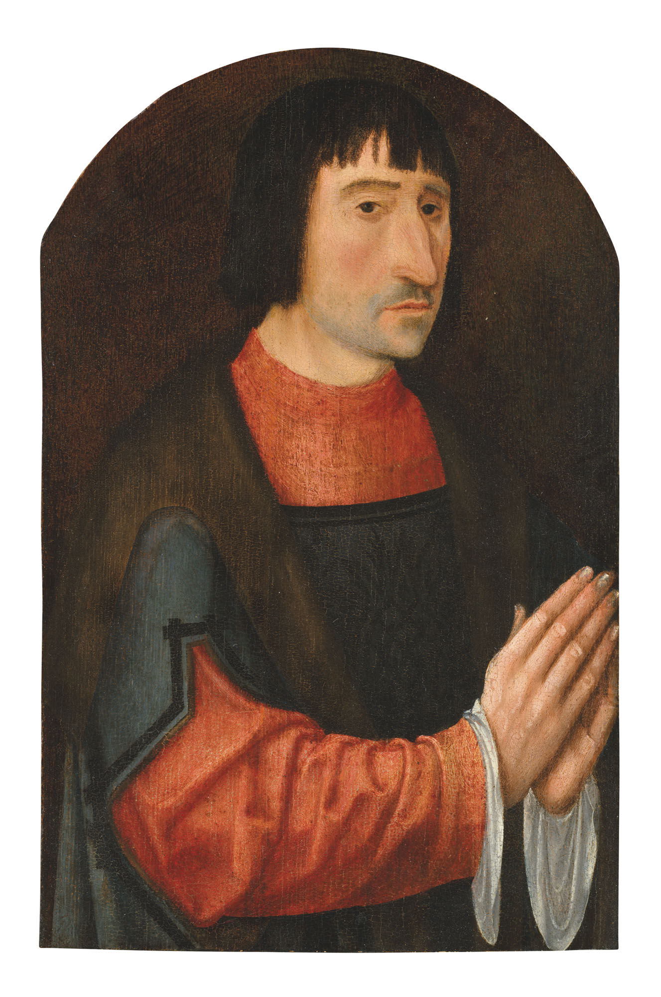 Catalog image of Portrait of a man, half-length, praying