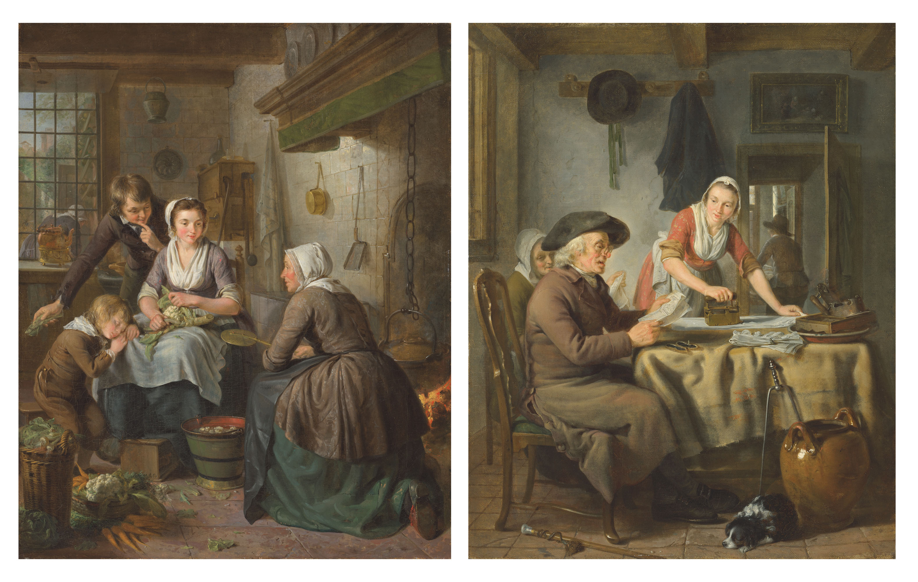 ADRIAAN DE LELIE (TILBURG 1755-1820 AMSTERDAM), An old woman