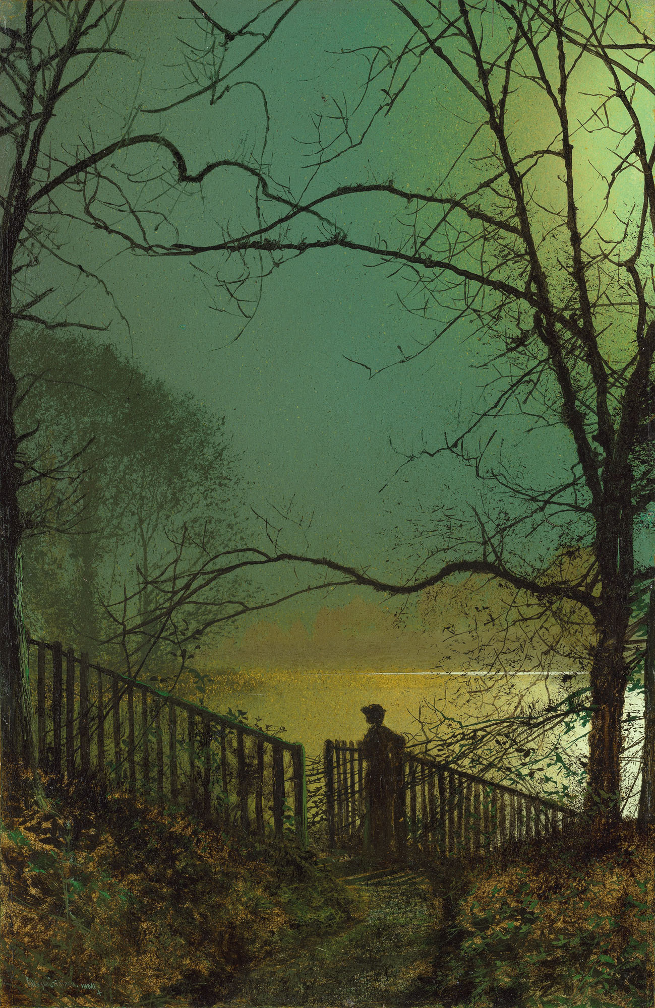 JOHN ATKINSON GRIMSHAW (BRITISH, 18361893), Roundhay Park Lake