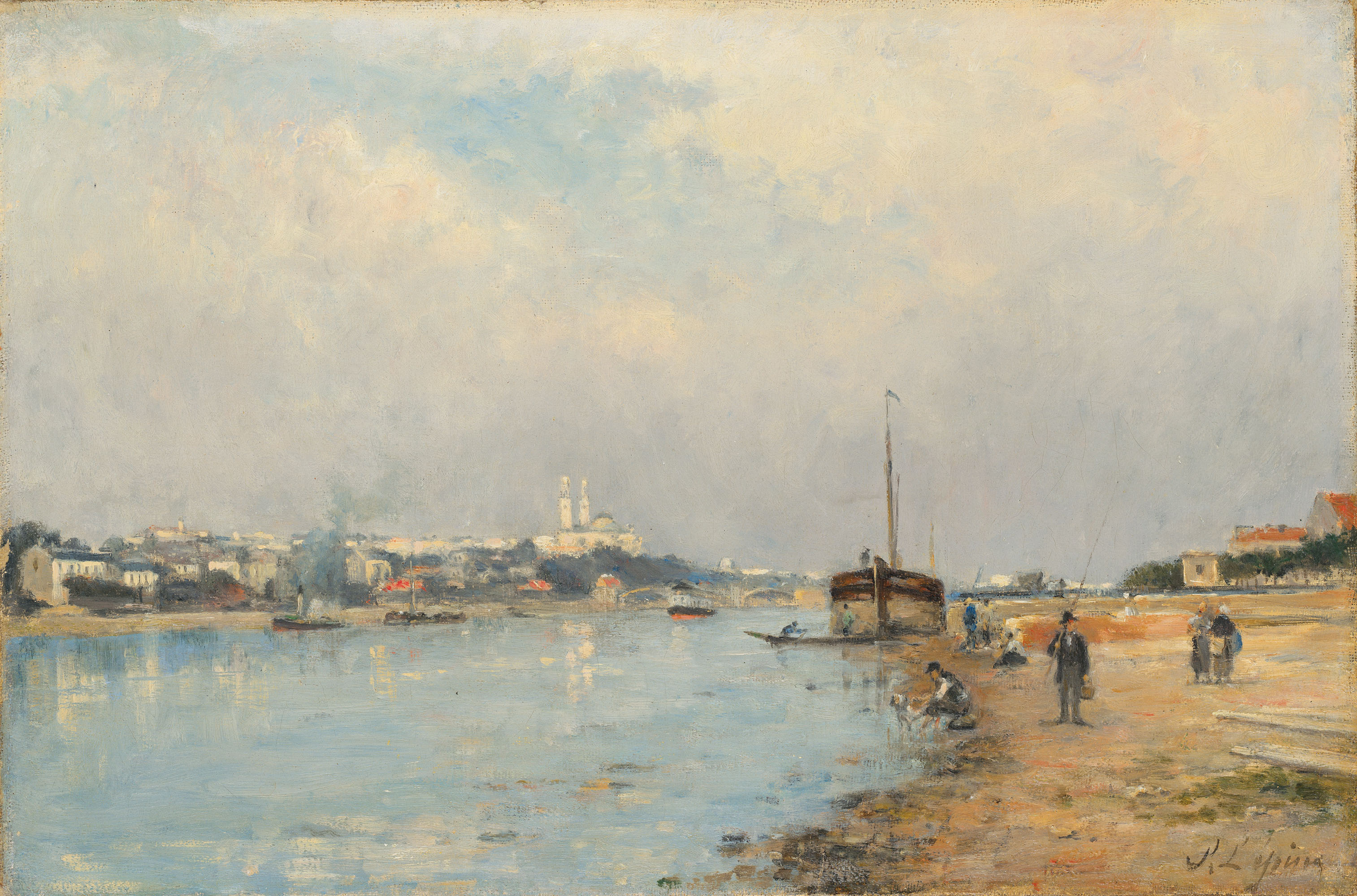 stanislas-l-pine-french-1835-1882-la-seine-le-trocad-ro-et-le-pont